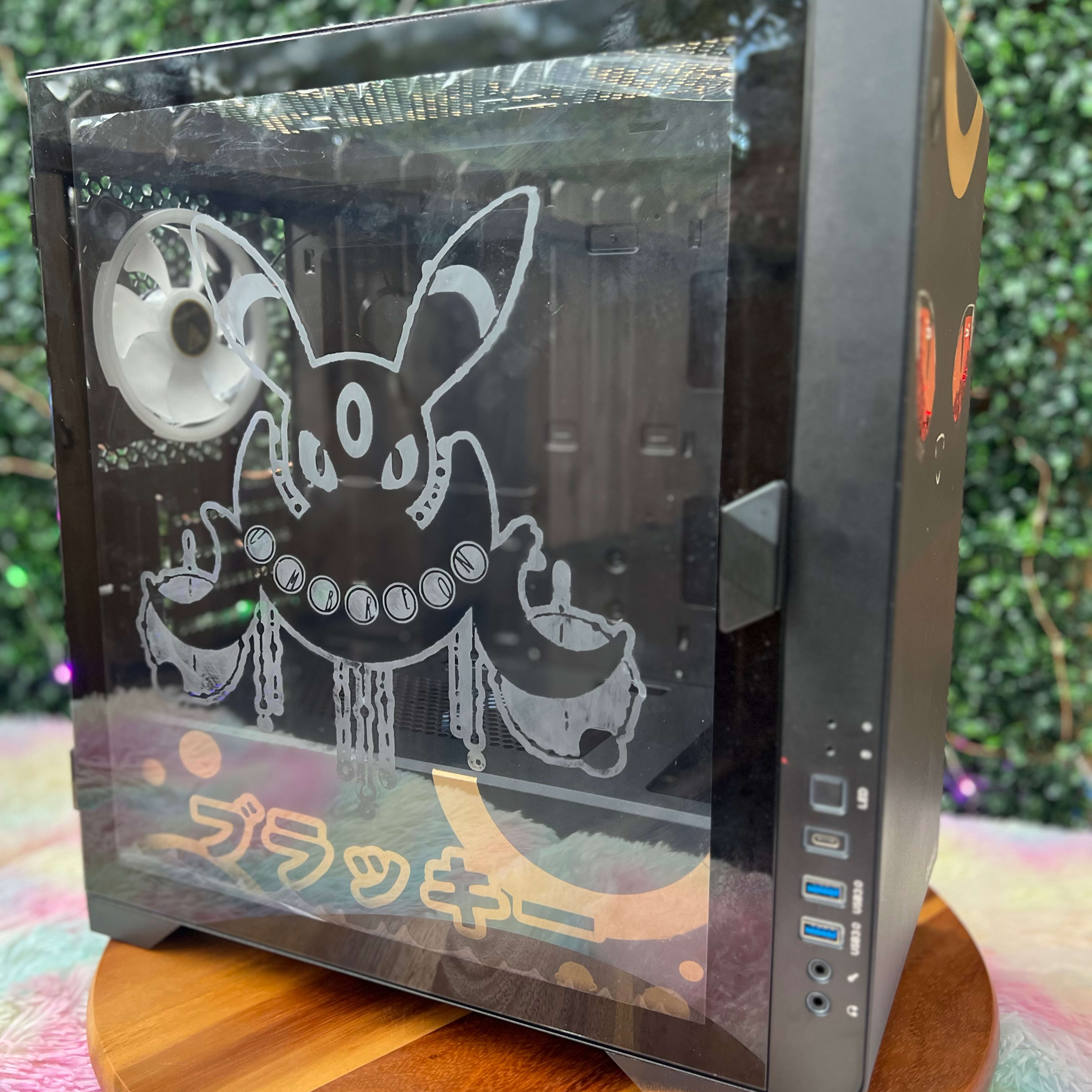 Custom PC Case - Pokemon Umbreon Themed