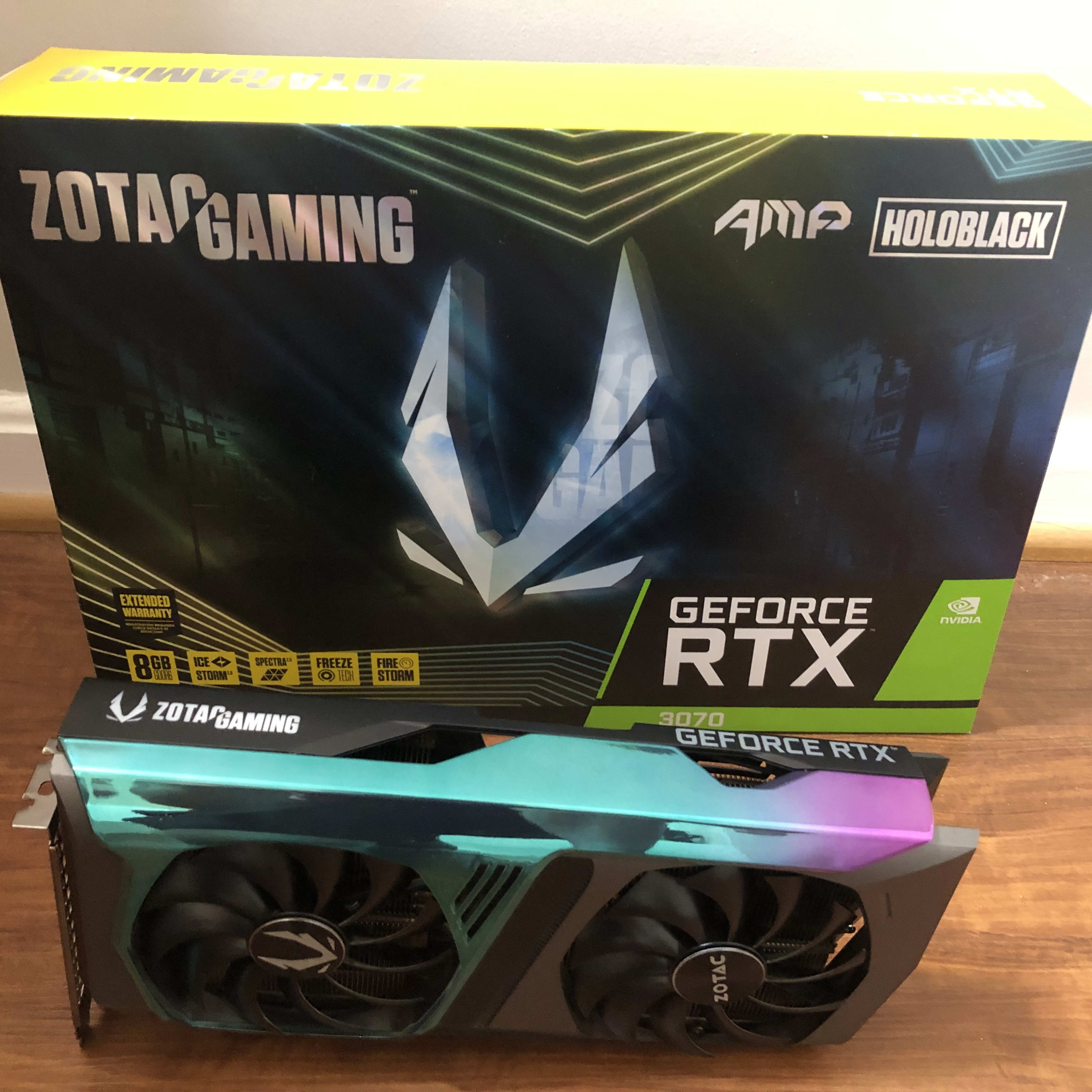 ZOTAC GAMING GeForce RTX 3070 AMP Holo 8GB | Jawa