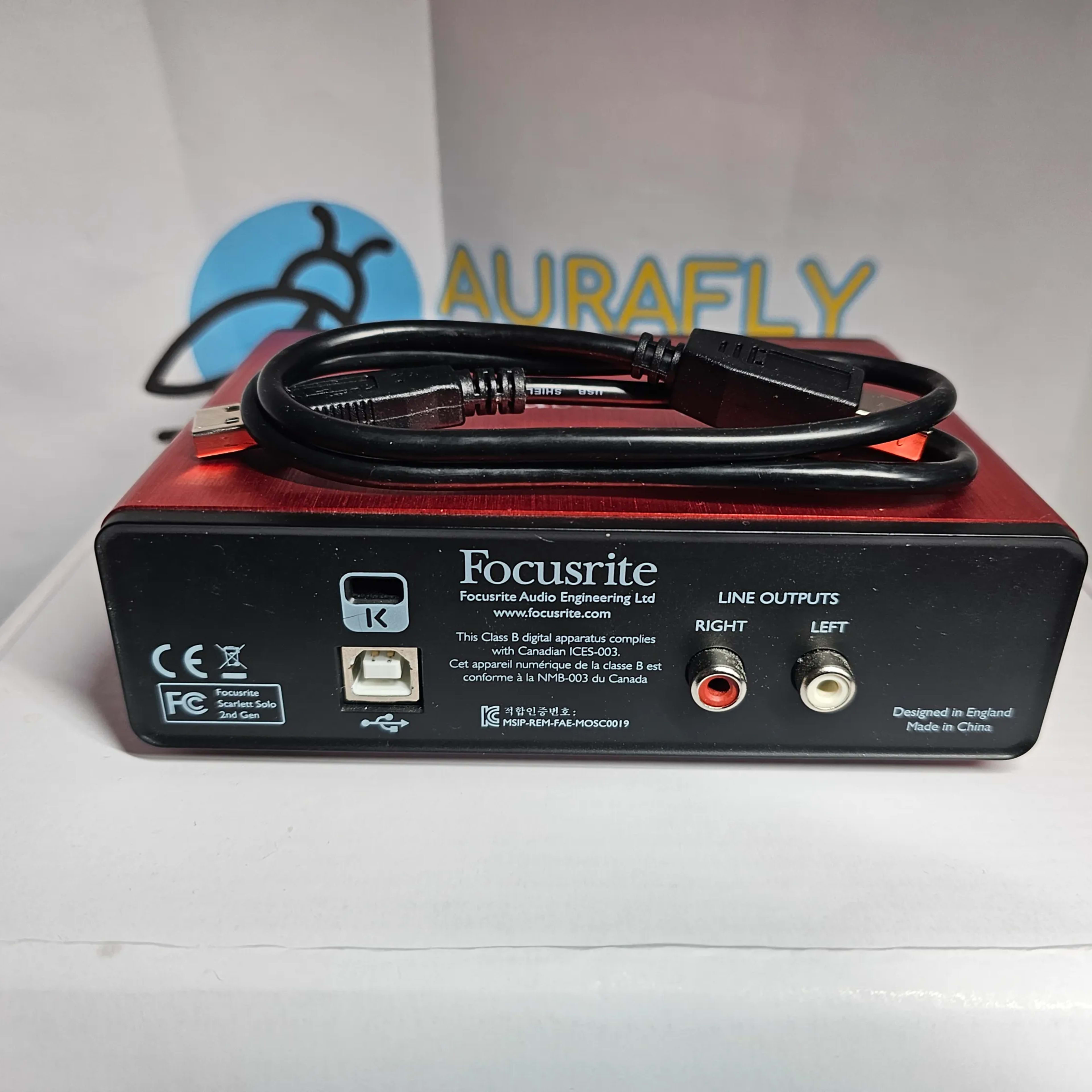DTM・DAW Focusrite Scarlett Solo 2nd Focusrite Scarlett Solo Gen 2 USB Audio Interface | zZounds