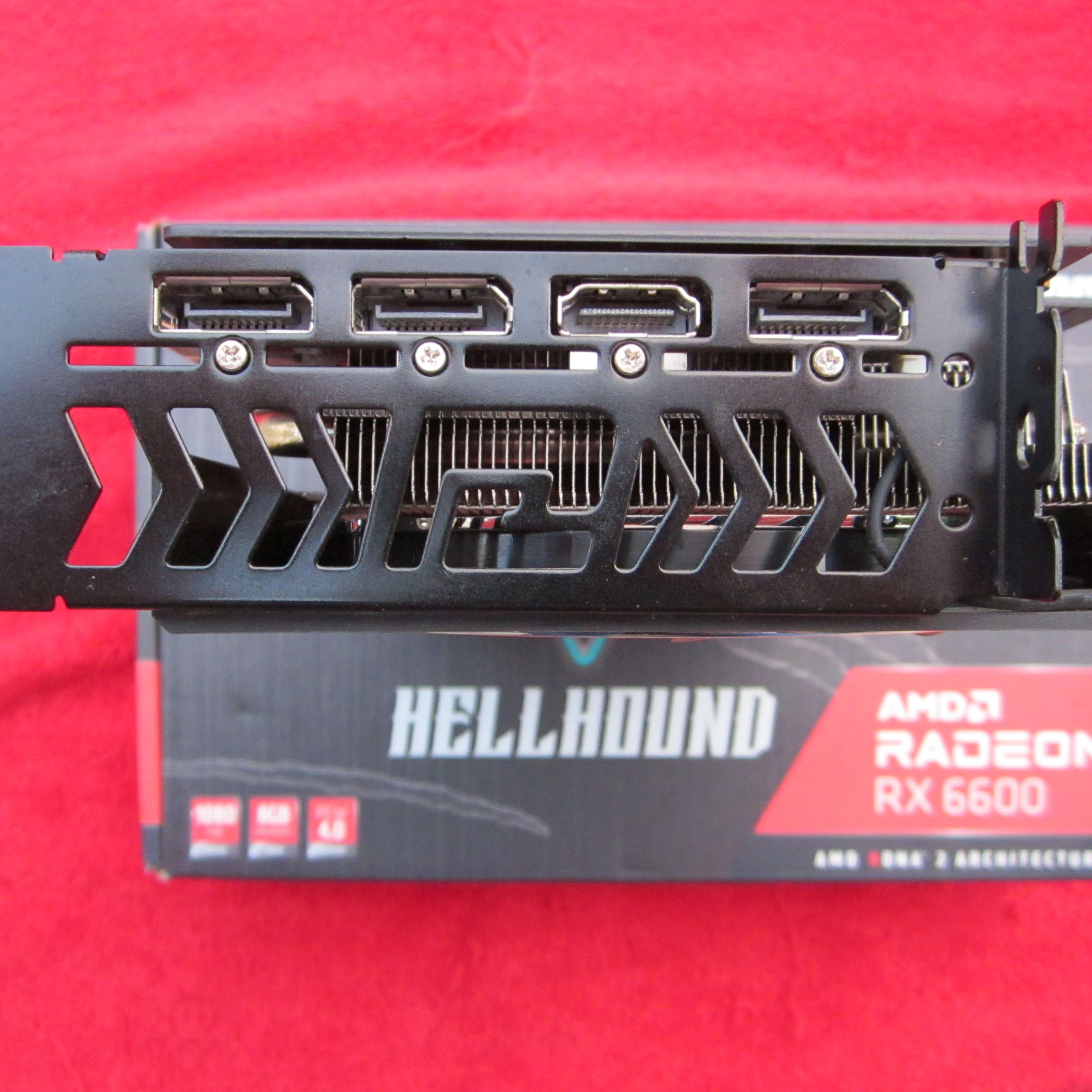 PowerColor Hellhound AMD Radeon RX 6600 8GB GDDR6 Graphics Card