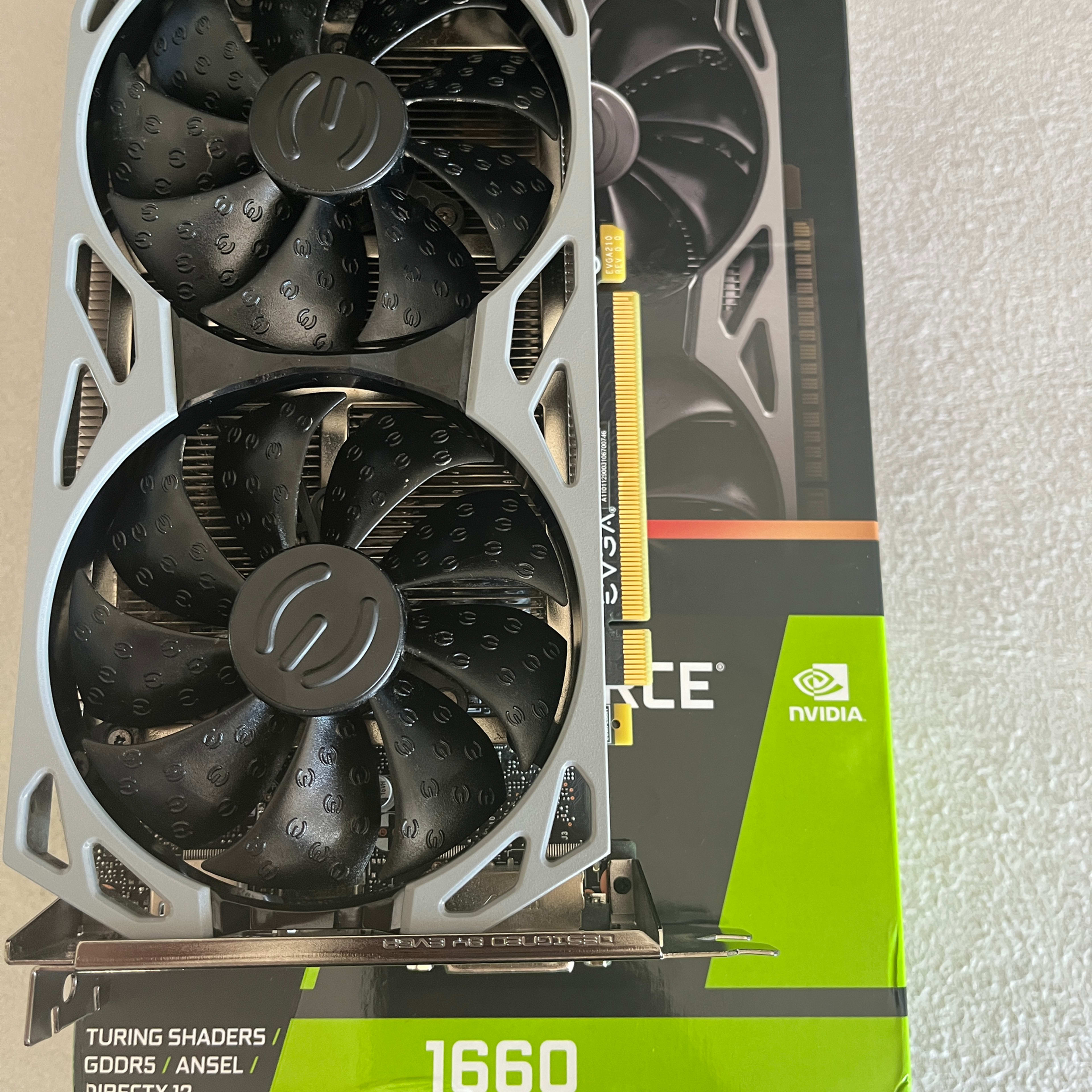 EVGA GeForce GTX 1660 6GB SC Ultra