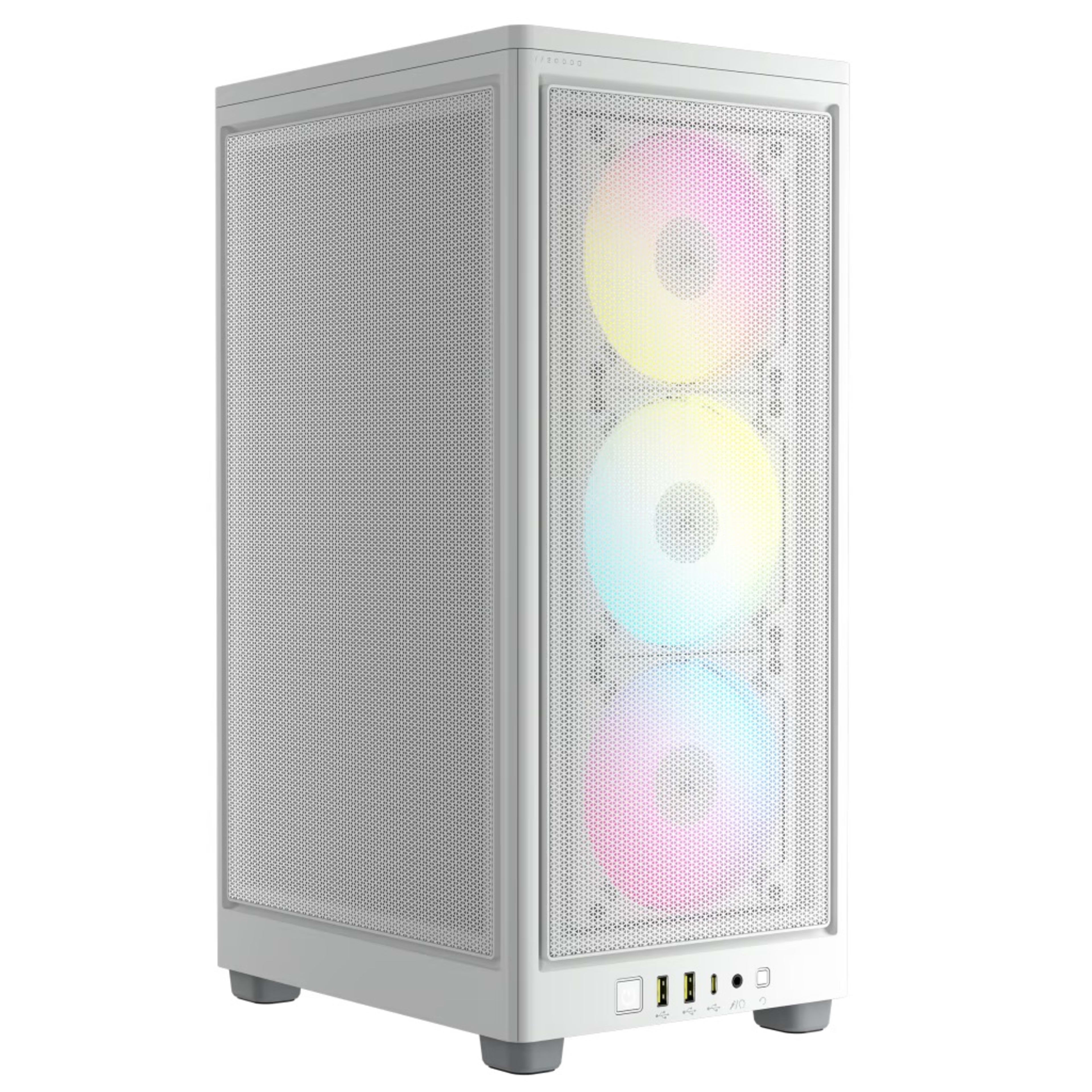 2000D RGB AIRFLOW Mini-ITX PC Case - White