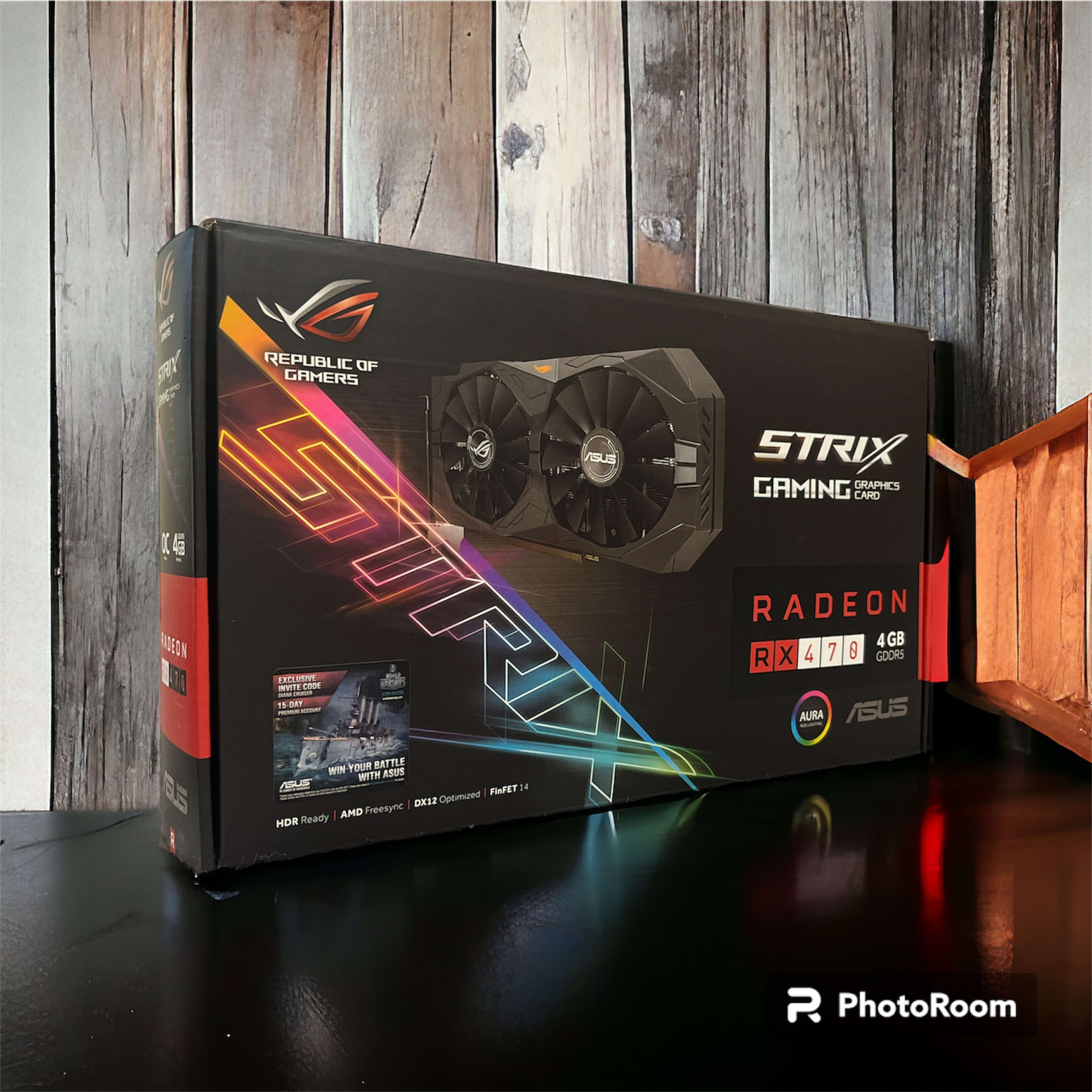 ROG STRIX Radeon RX 470 (4GB GDDR5 VRAM)