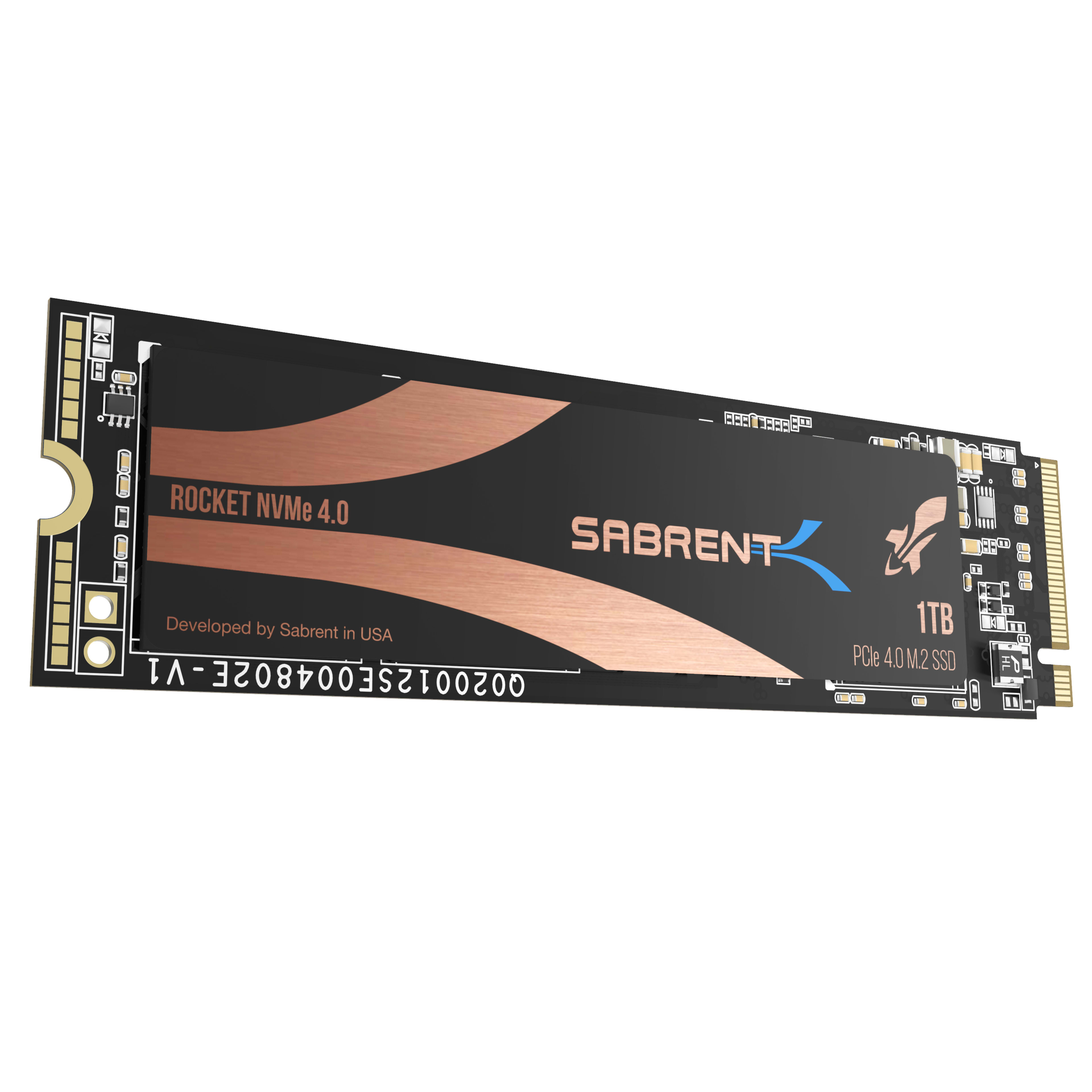 SABRENT 1TB Rocket Nvme PCIe 4.0 M.2 2280 SSD Maximum Performance