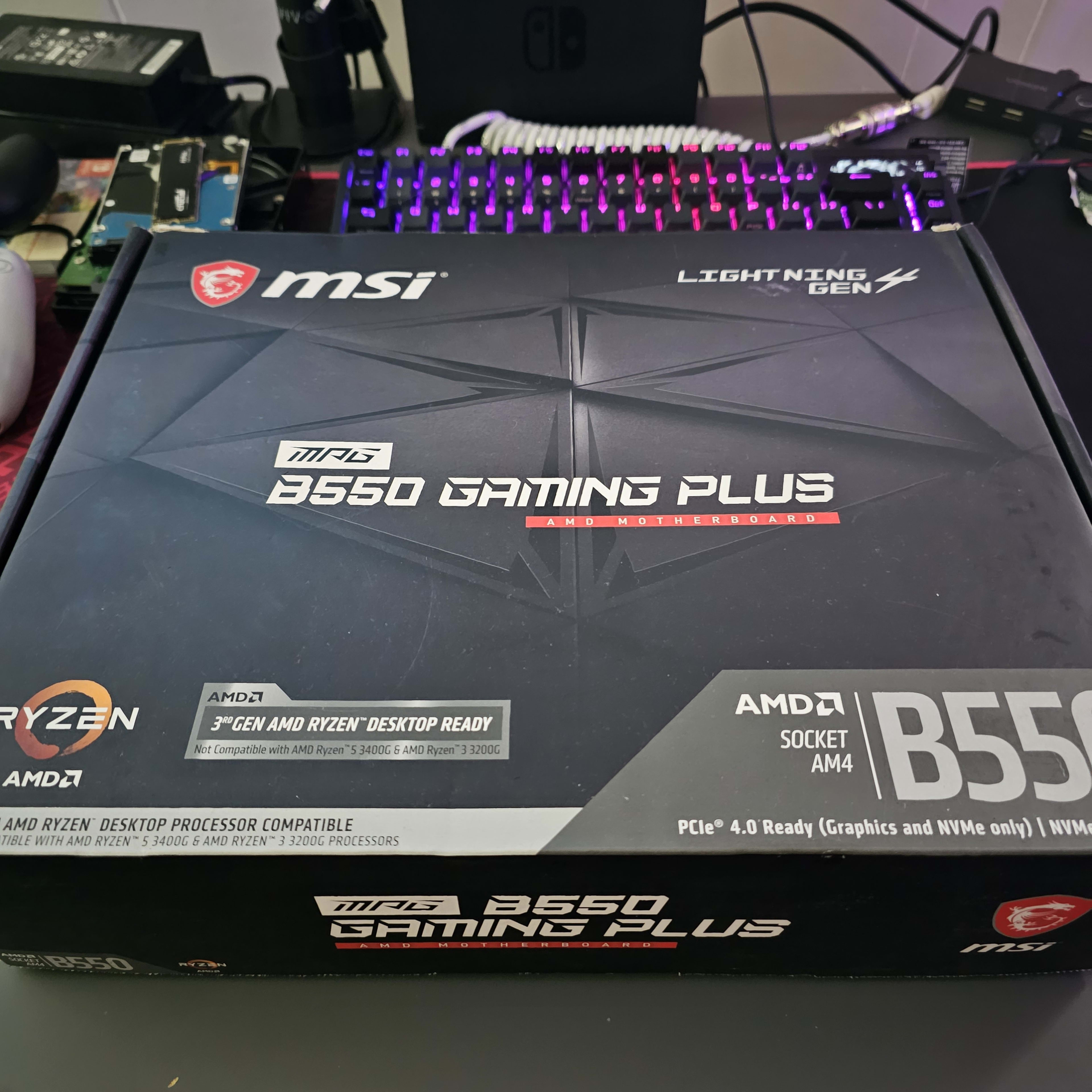 MSI MPG B550 Gaming Plus AMD Motherboard New