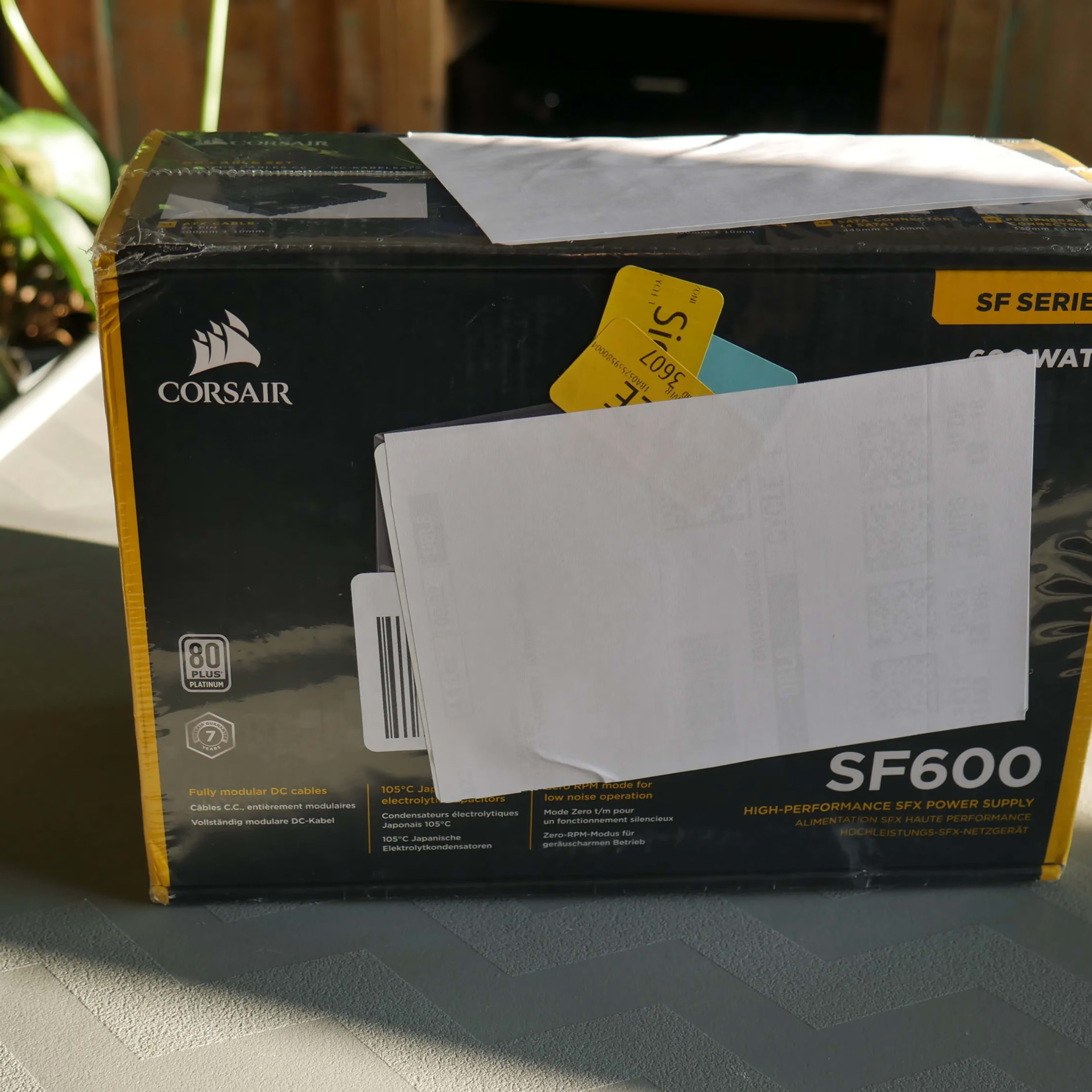 BNIB Corsair SF 600 80+ Platinum 