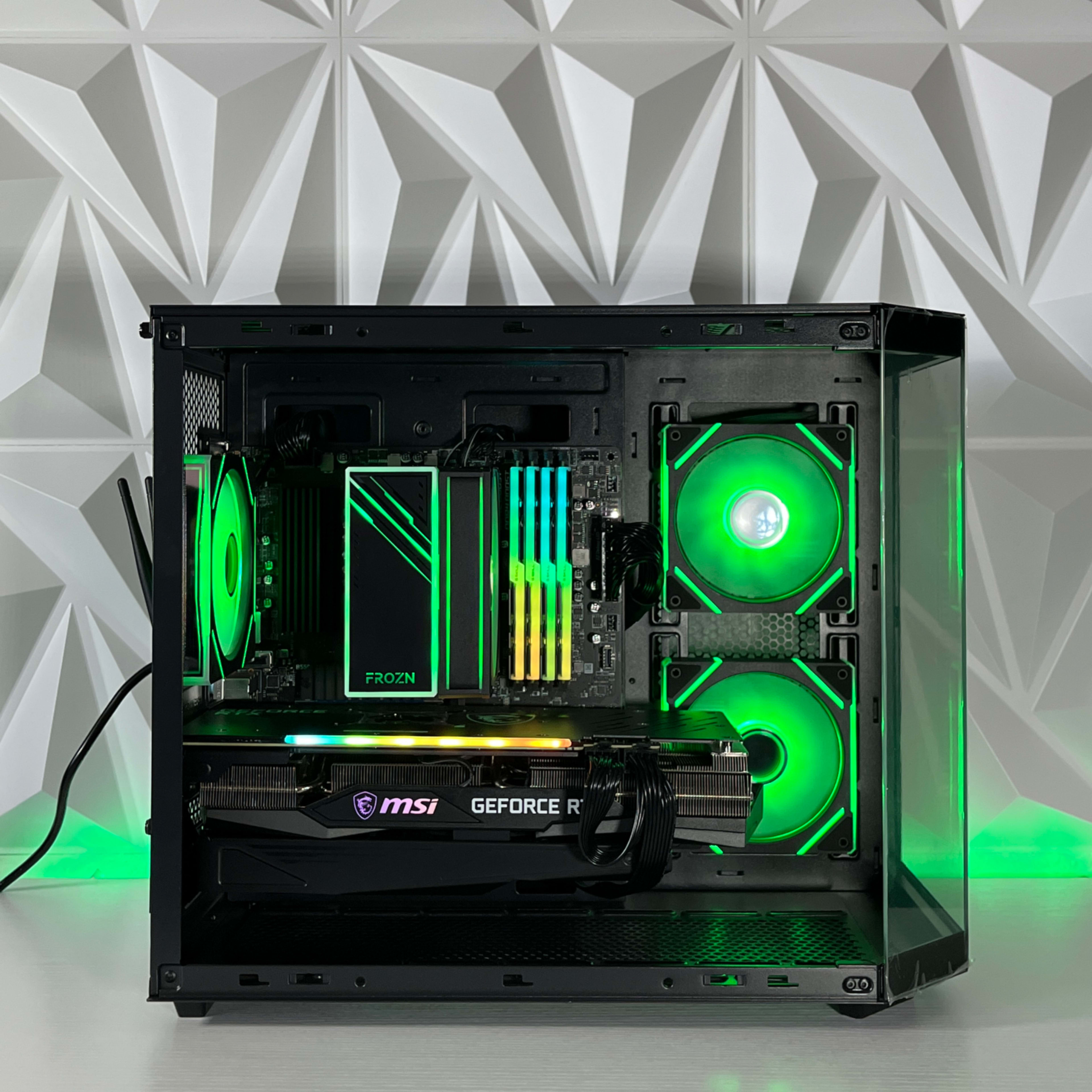 RTX 3070 TRIO, Ryzen 7 5800X, 32GB RAM | Black RGB Gaming RTX 3070 TRIO, Ryzen 7 5800X, 32GB RAM | Black RGB Gaming