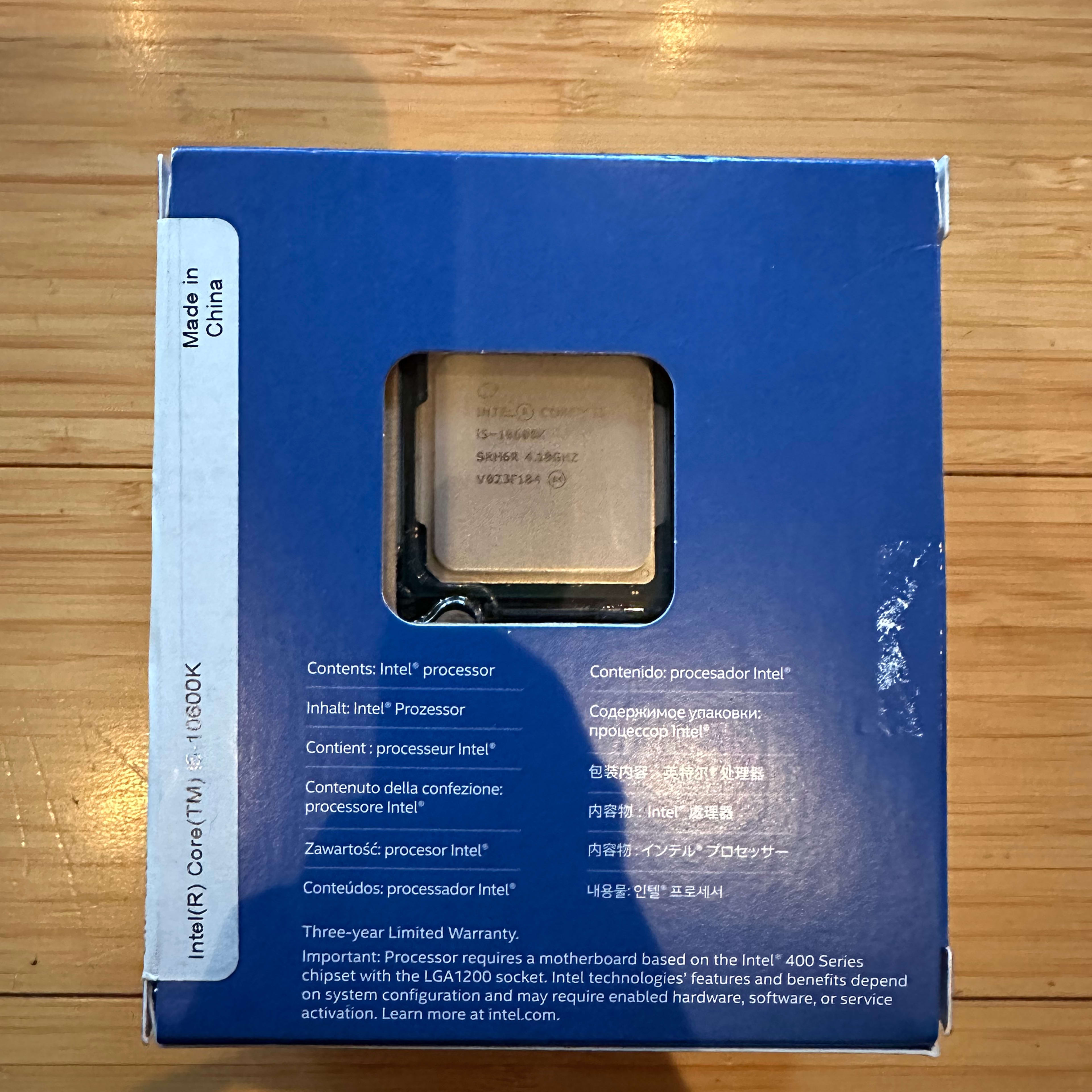 Buy Intel Core I5-10600k 4.1ghz Six-core Unlocked Desktop