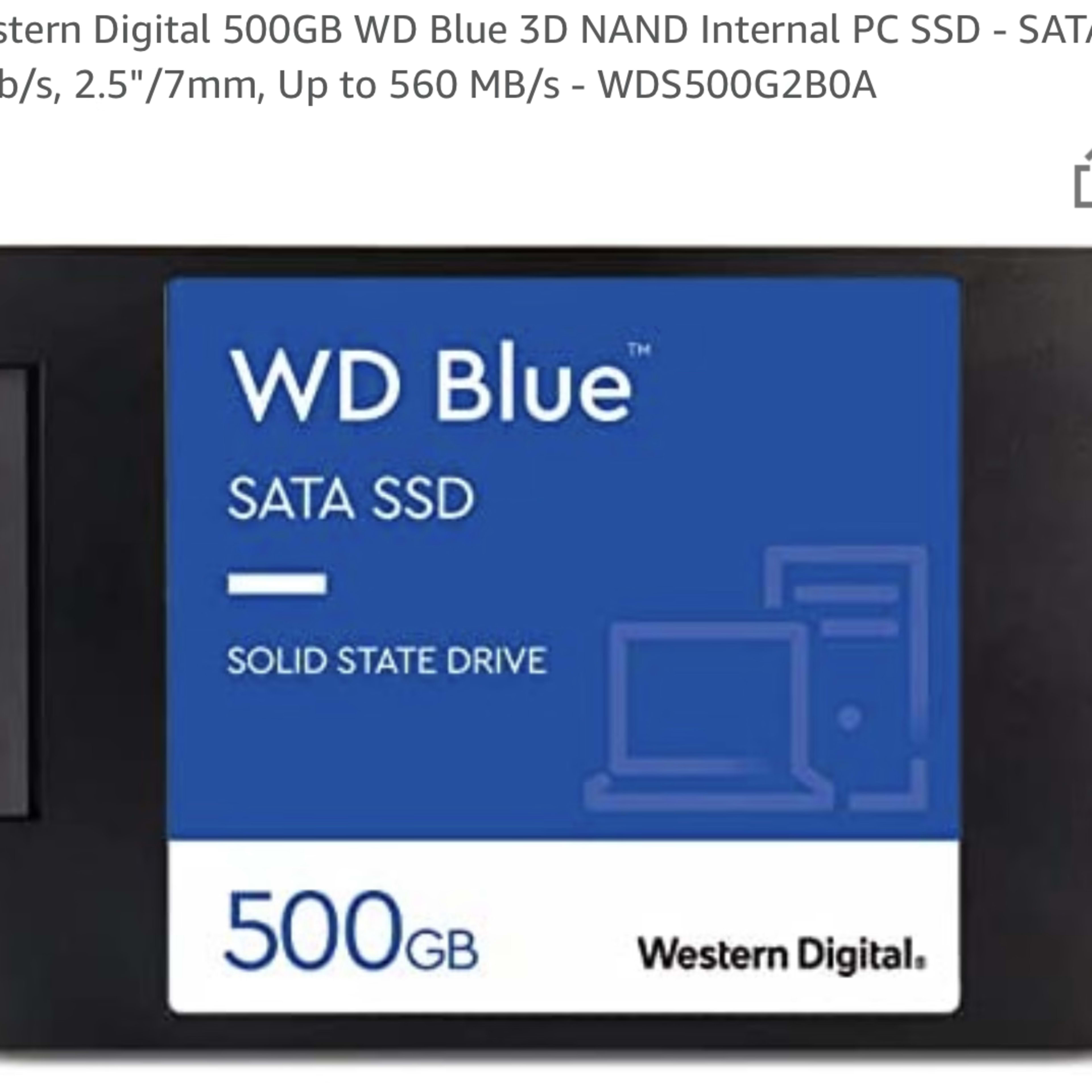 Western Digital 500gb Wd Blue Jawa 7055