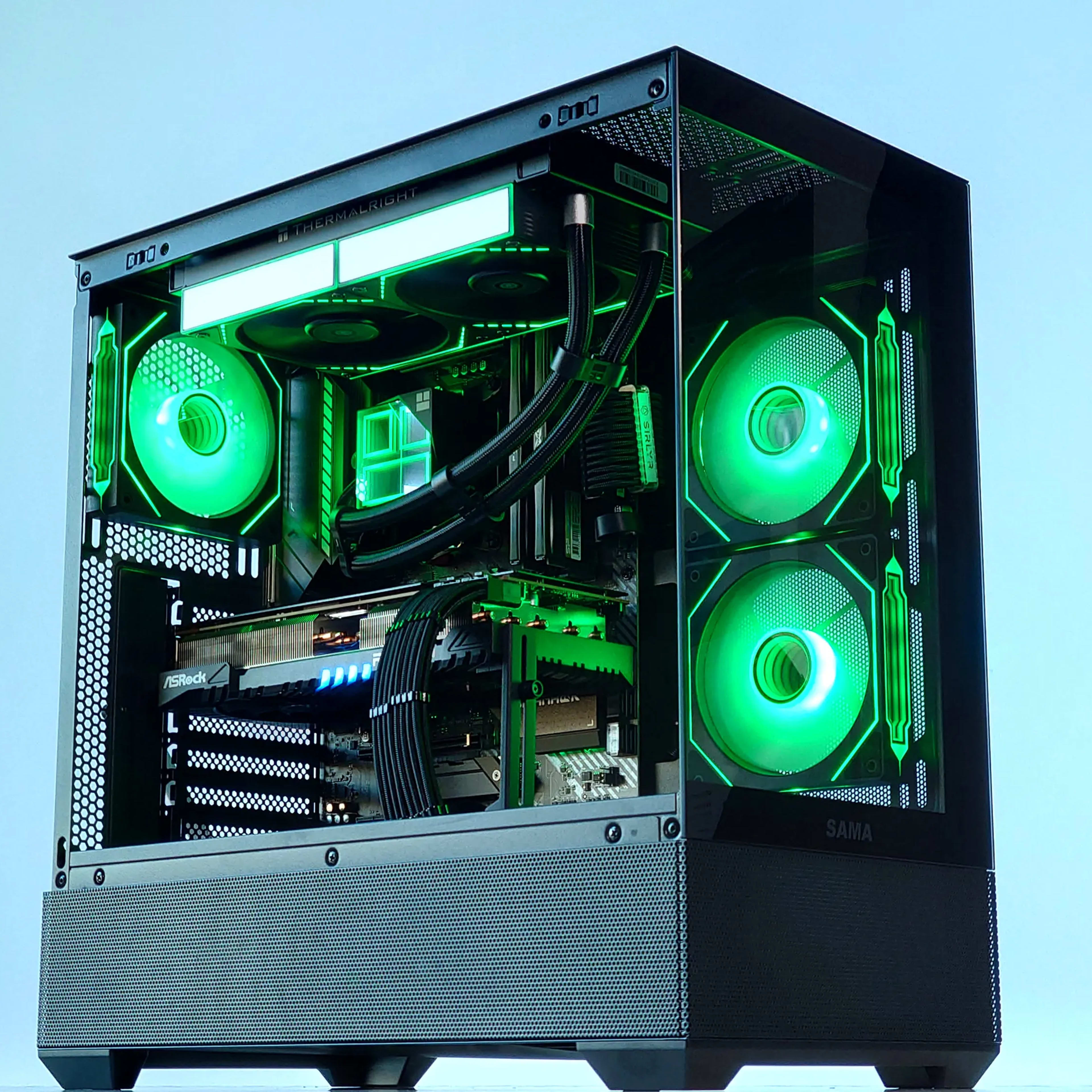 💧🧬Liquid Cooled Gaming PC🚀 AMD RX 7800 XT 16GB🚀AMD Ryzen 💧🧬Liquid Cooled Gaming PC🚀 AMD RX 7800 XT 16GB🚀AMD Ryzen