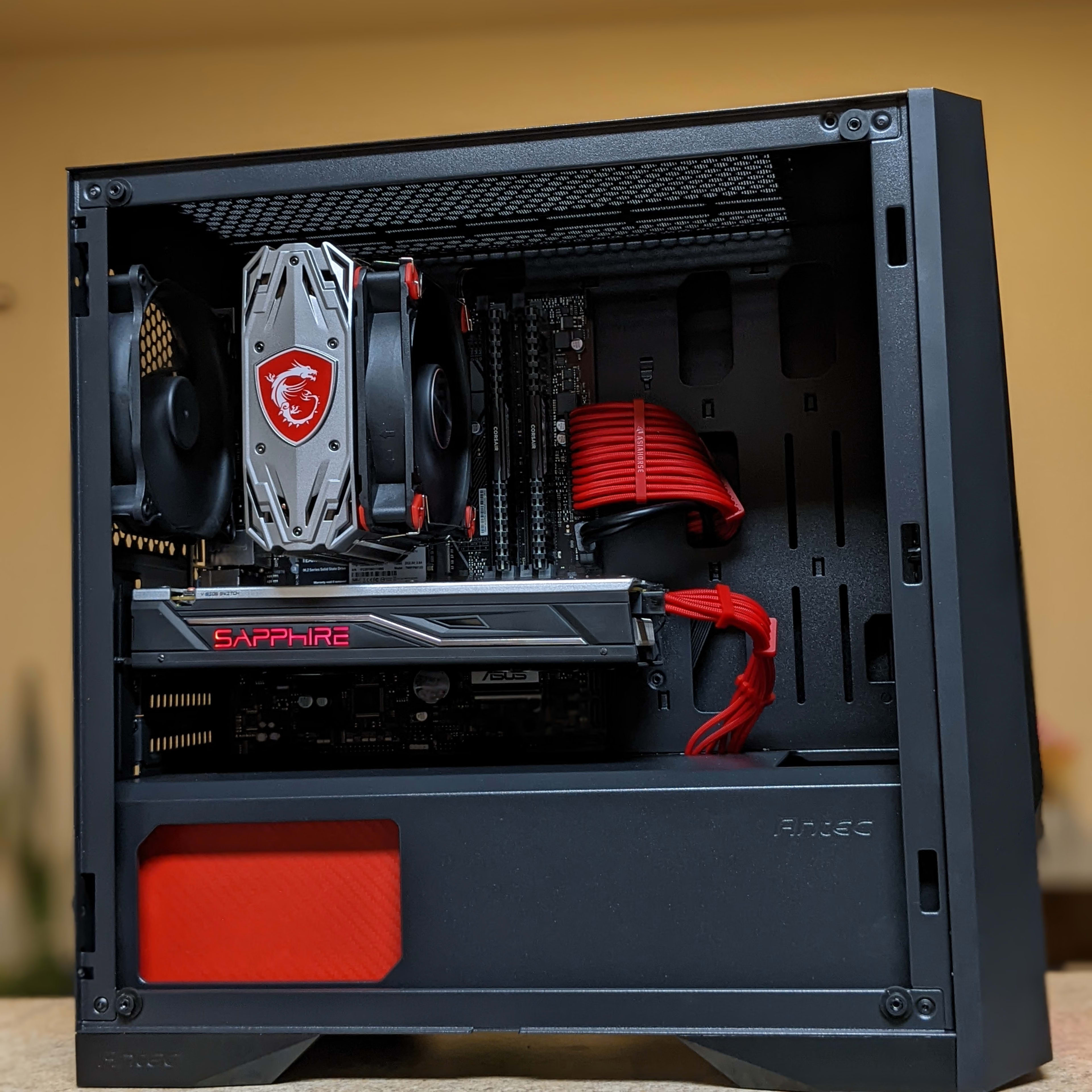 Budget Intel Gaming PC- Core i7 8700 - RX 570 4GB