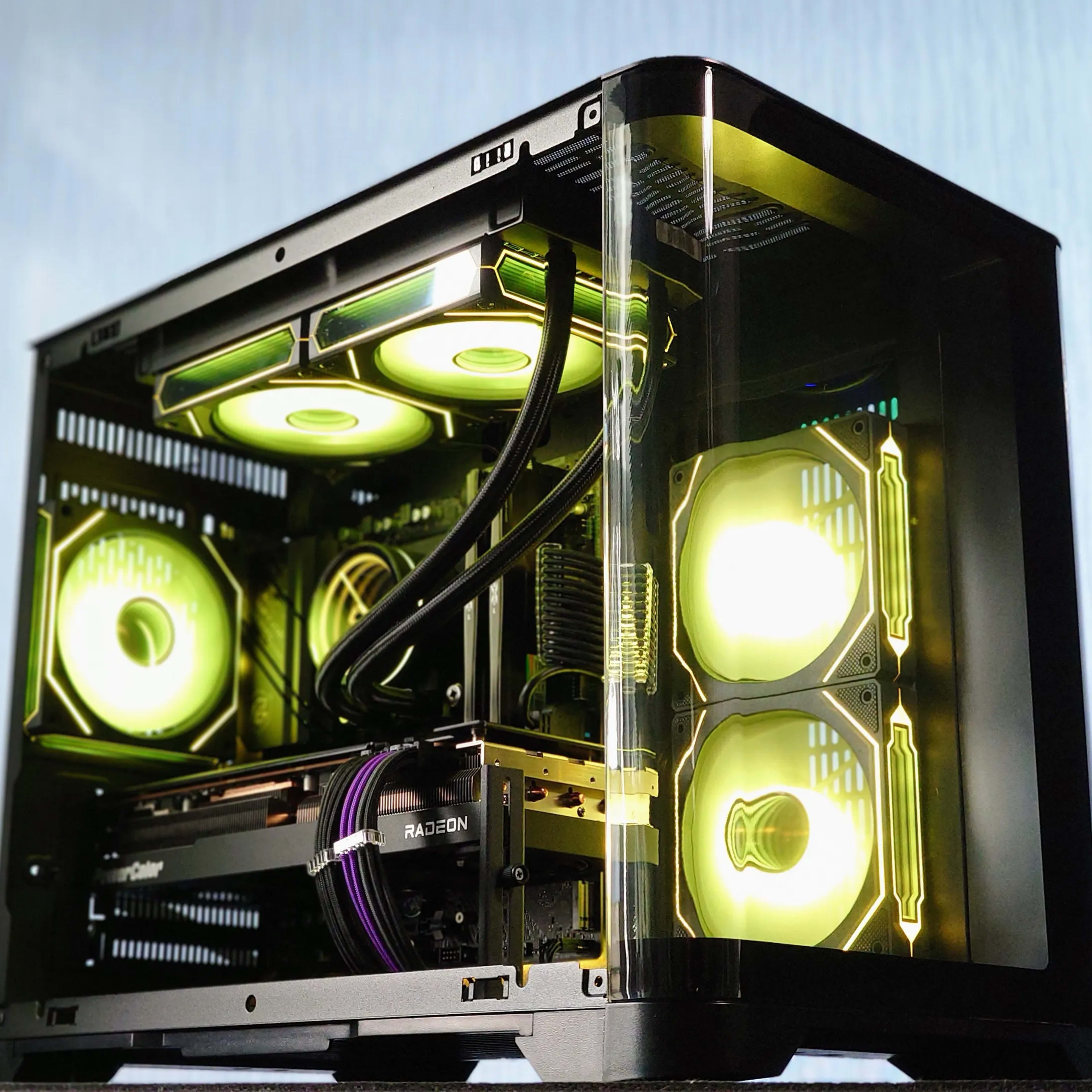 🍇🫐 Liquid Cooled Gaming PC◼️AMD RX 7800 XT 16GB◼️AMD 🍇🫐 Liquid Cooled Gaming PC◼️AMD RX 7800 XT 16GB◼️AMD