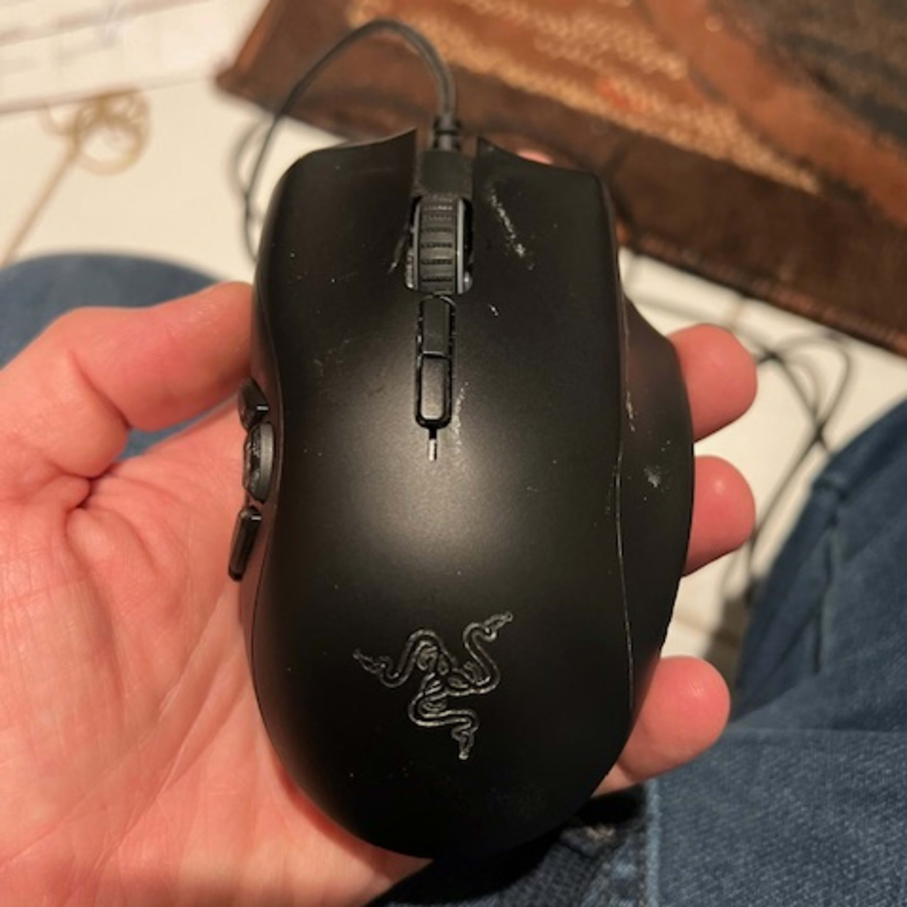 Razer Naga Trinity Gaming Mouse. Jawa