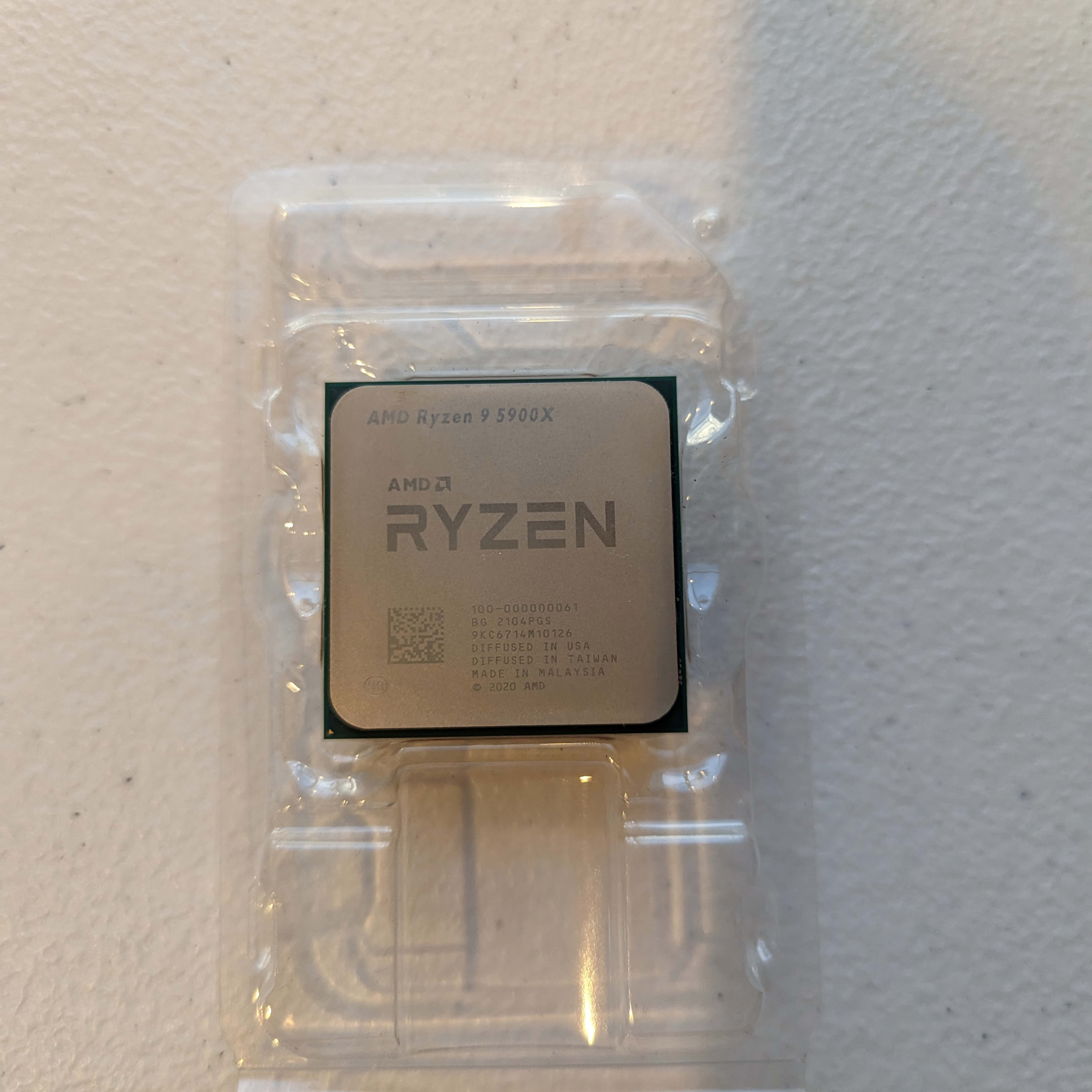 AMD Ryzen 9 5900X 12-core, 24-Thread Unlocked Desktop Processor