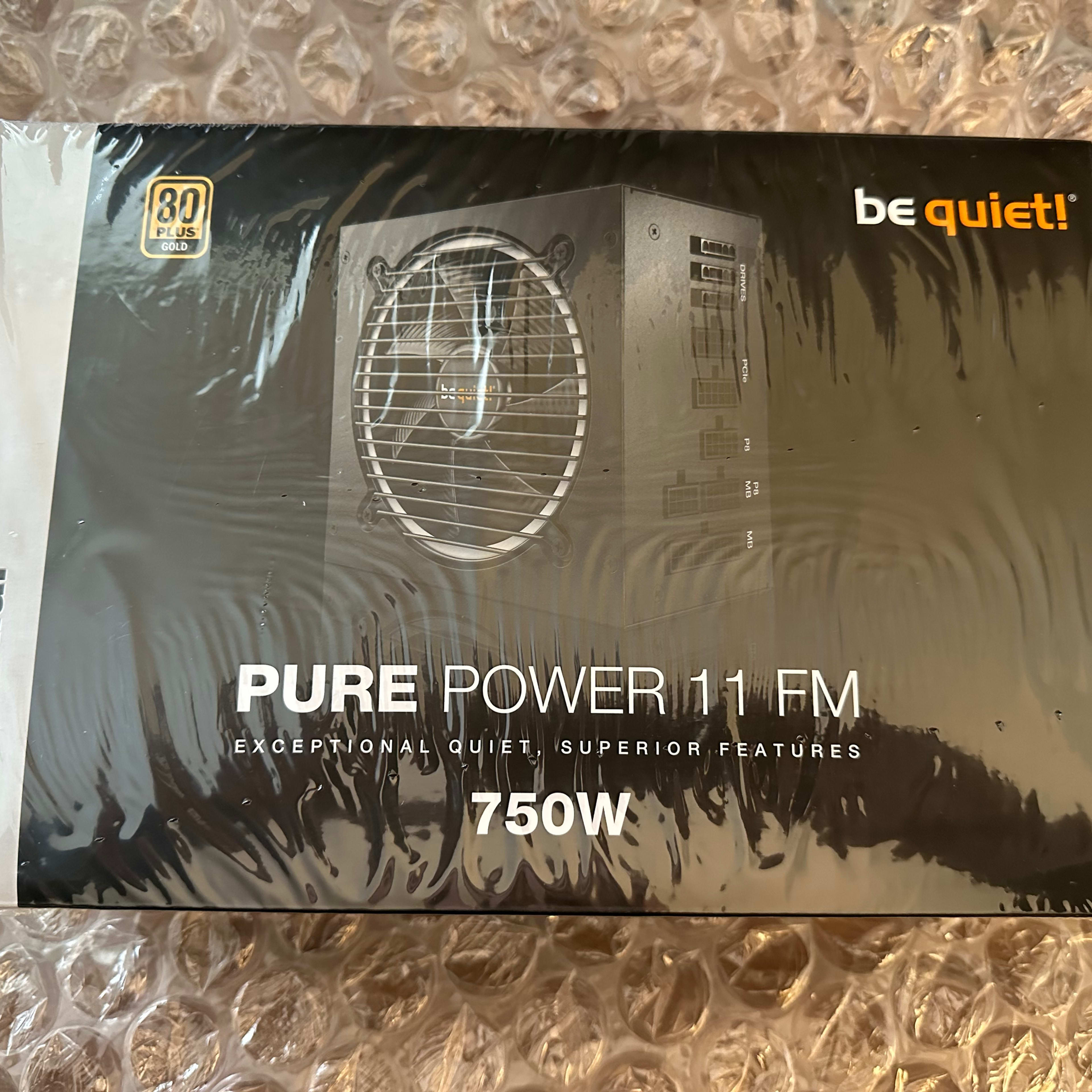 be quiet! Pure Power 11 FM 750w 80+ Gold Certified Fully Modular PSU