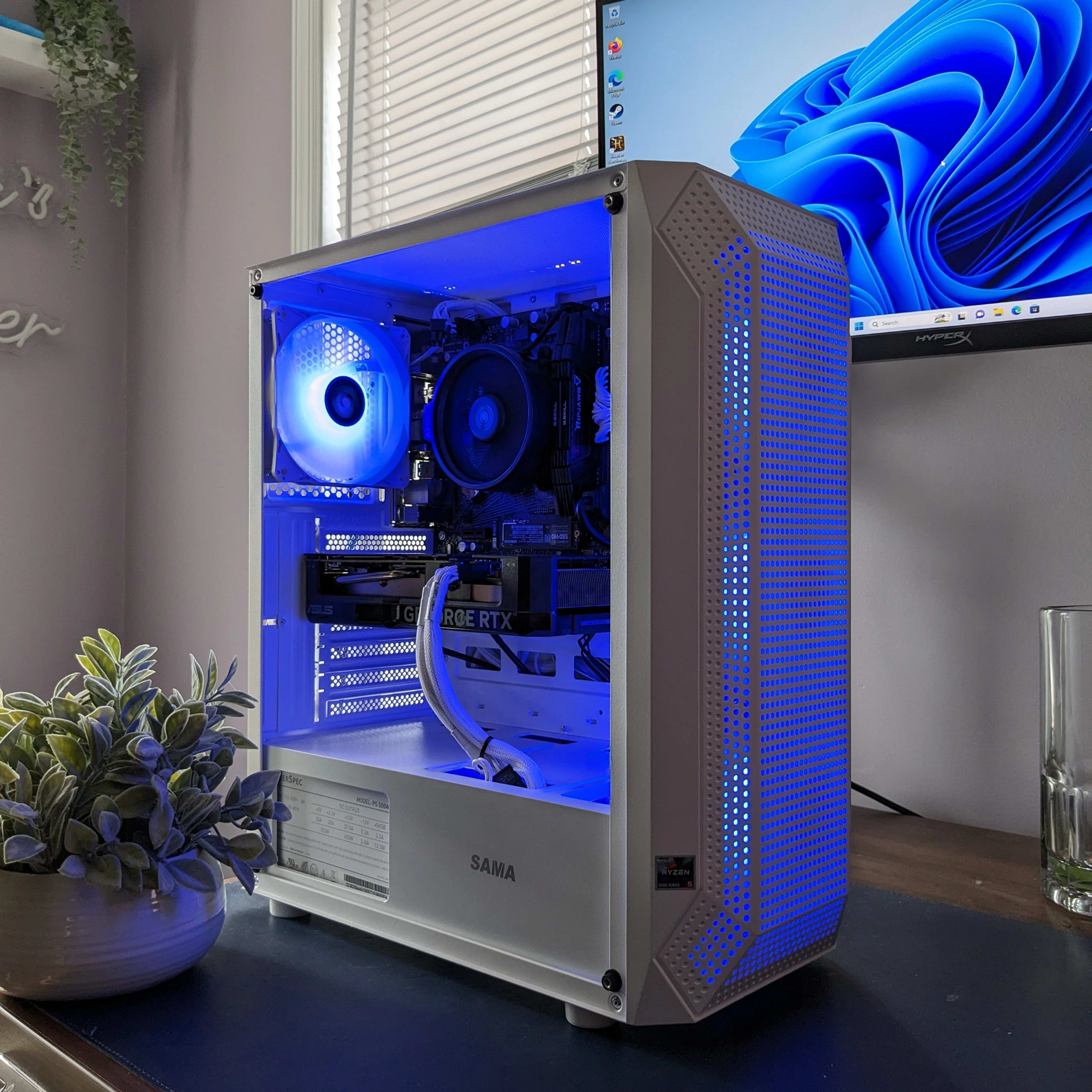 "Claymore" Class Gaming PC (Ryzen 5 5500 + RTX 4060)