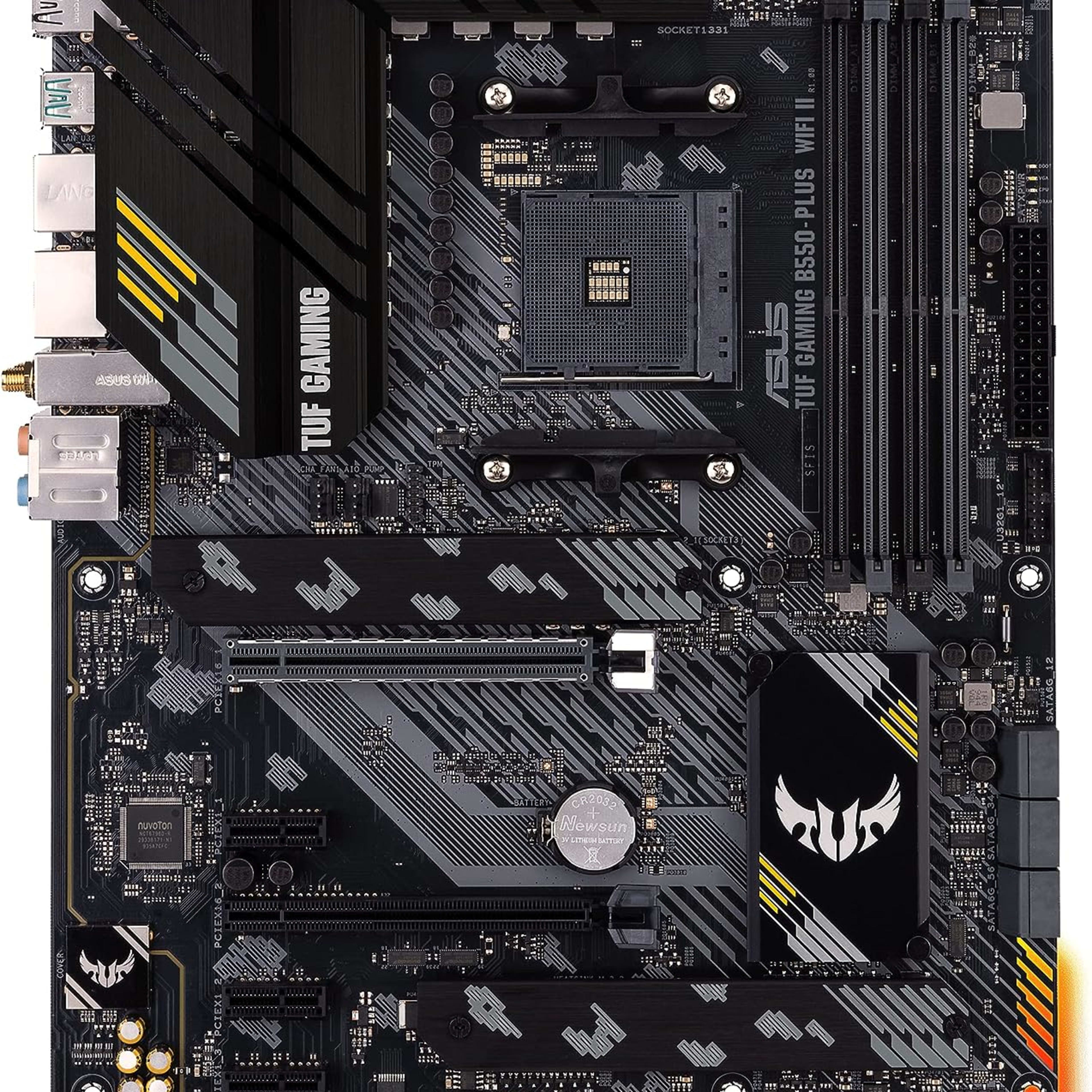 ASUS B550-PLUS TUF Gaming WiFi II AMD AM4 ATX Motherboard DDR4 | Jawa