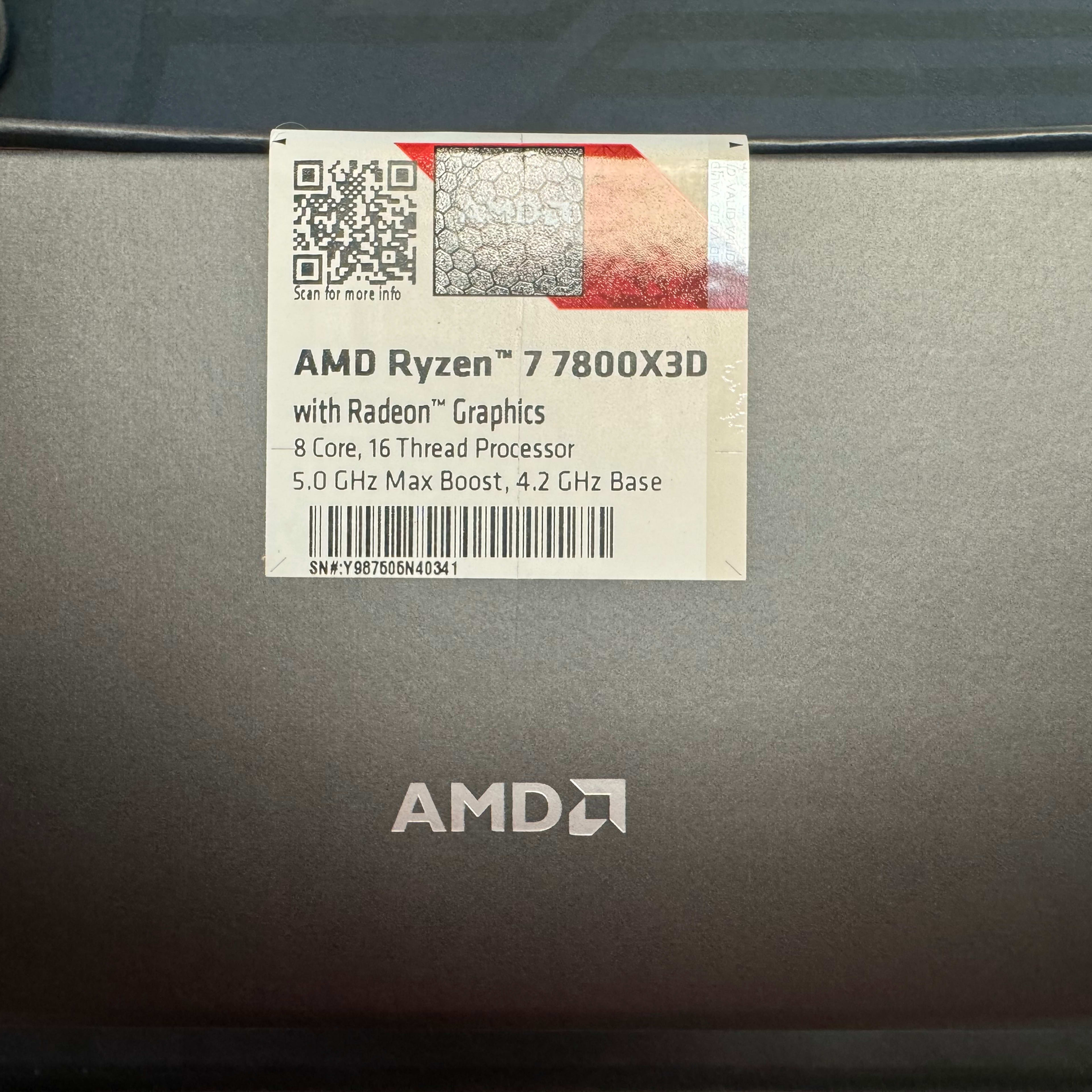 AMD Ryzen 7 7800X3D *New In Box* | Jawa AMD Ryzen 7 7800X3D *New In Box* | Jawa