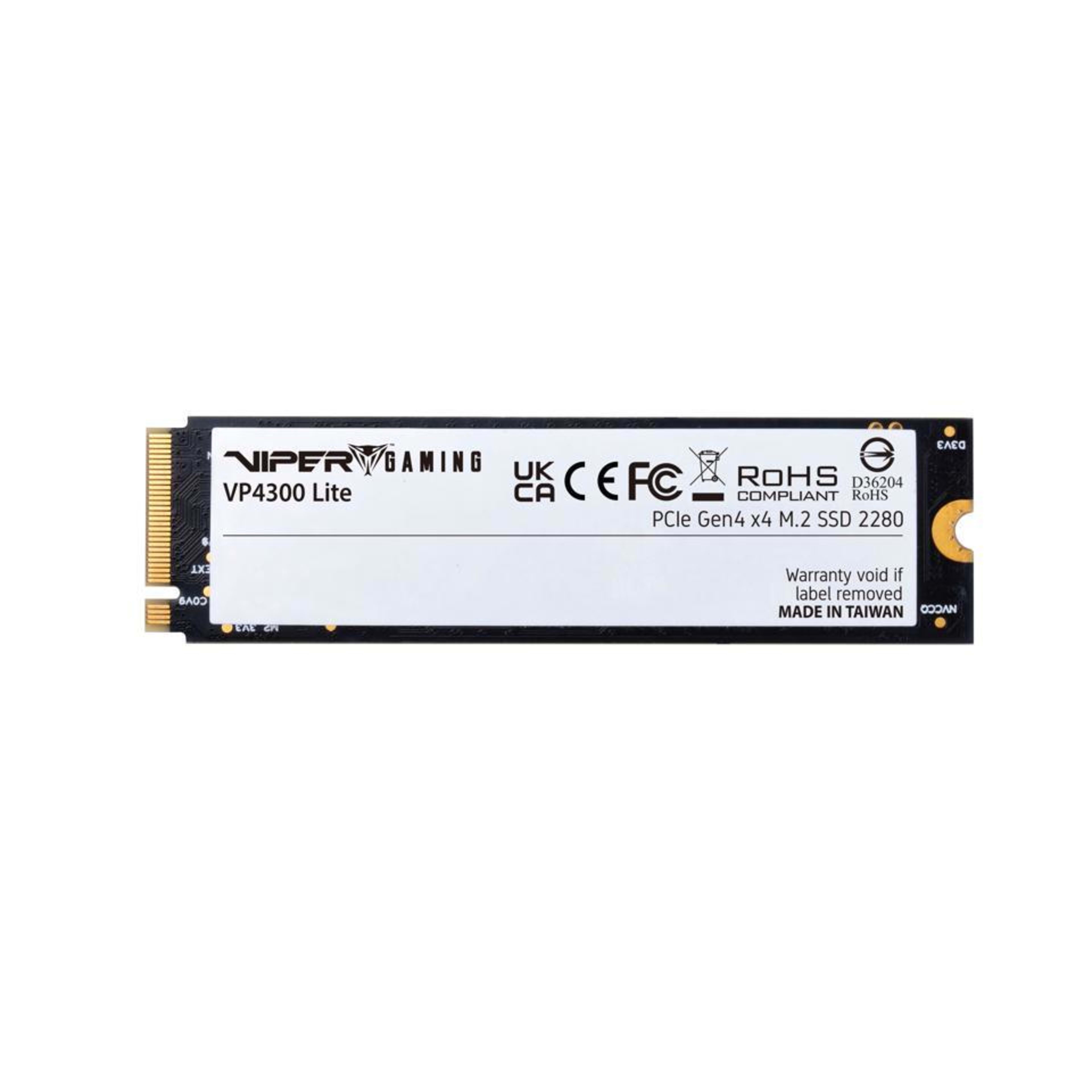 Patriot VP4300 Lite 1TB Internal SSD - NVMe PCIe Gen 4x4 - M.2 2280 - Solid State Drive