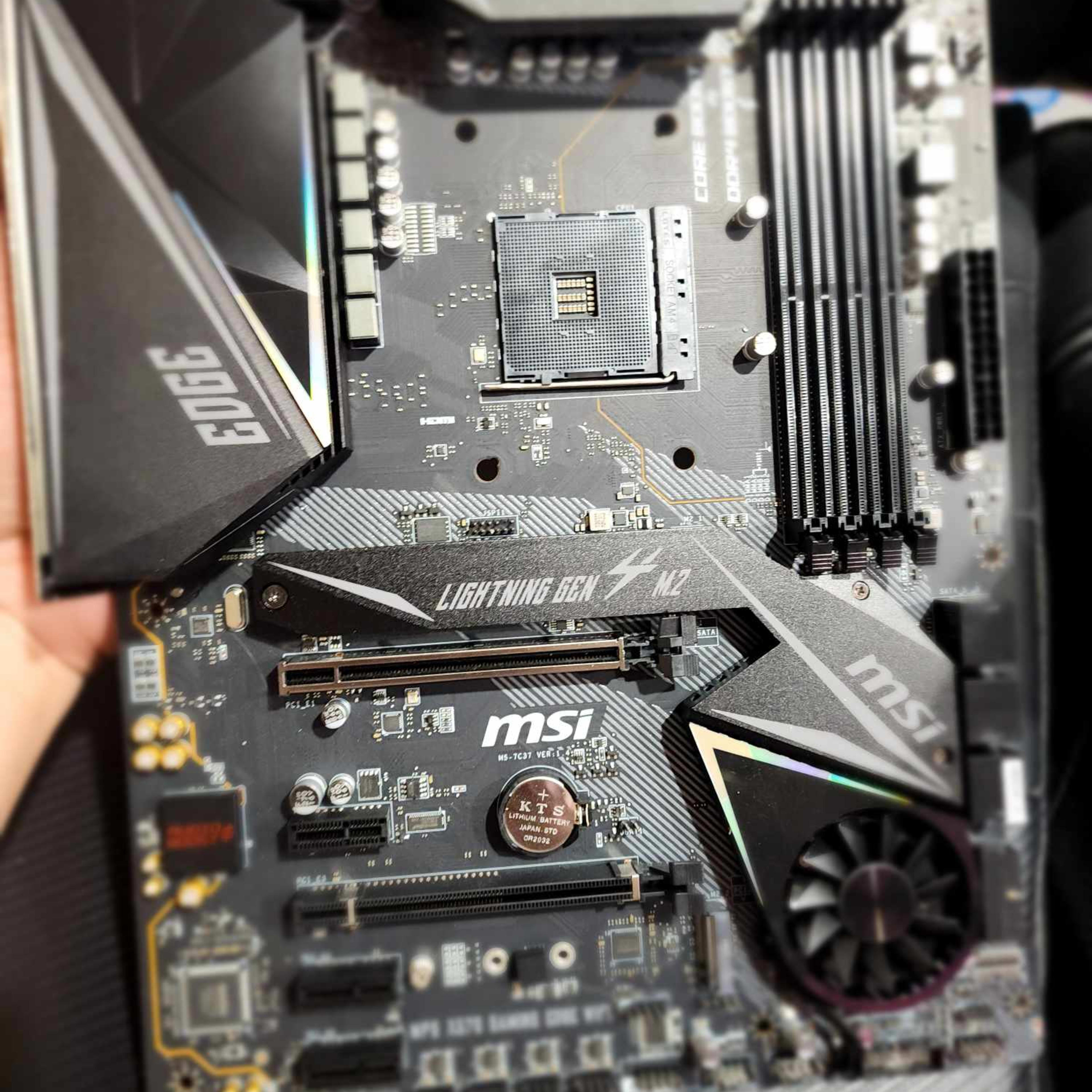 MSI MPG X570 Gaming Edge WiFi Motherboard AMD AM4 DDR4 AC Wi-Fi