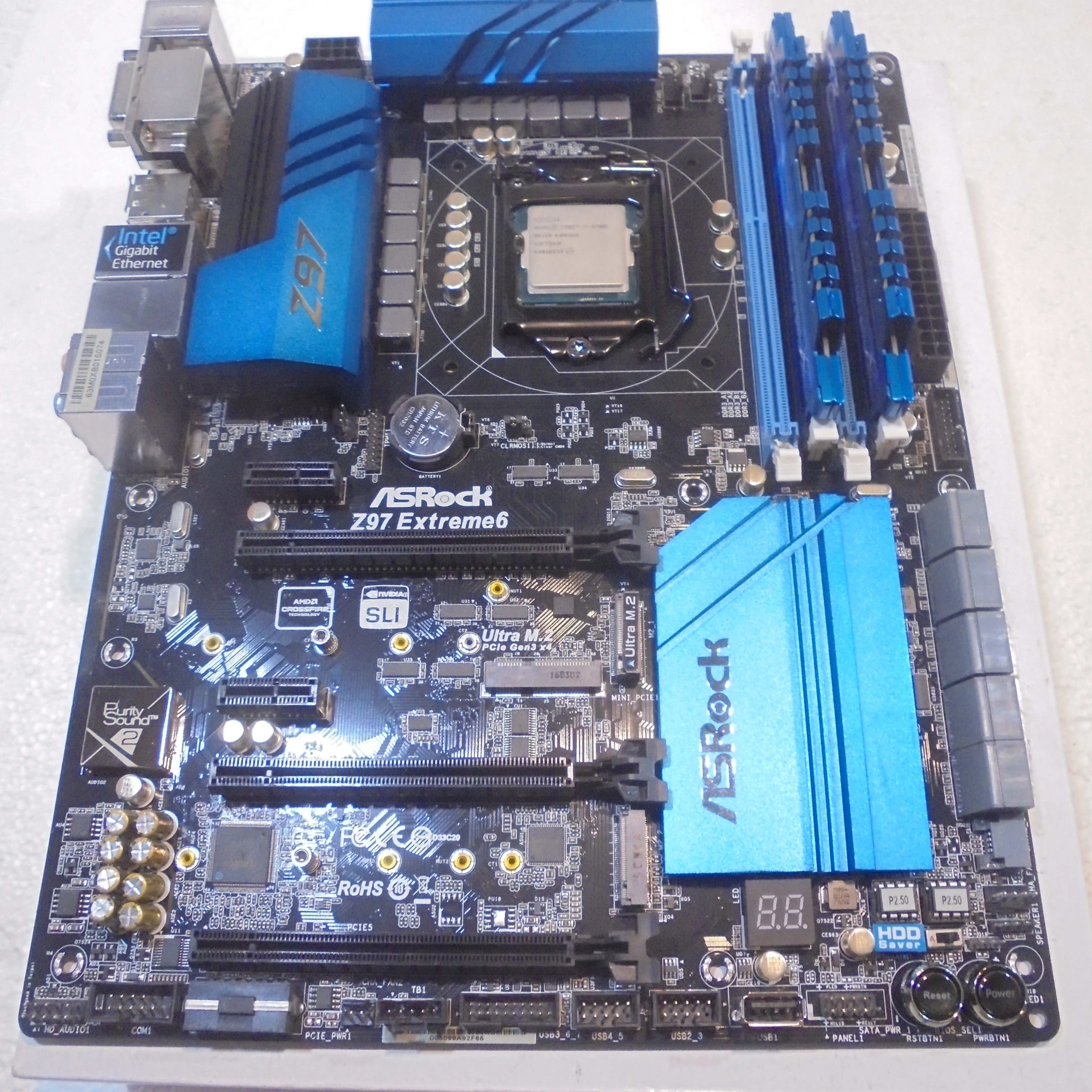 Z97Extreme6 + Core i7-4790K + メモリ16G Z97Extreme6 + Core