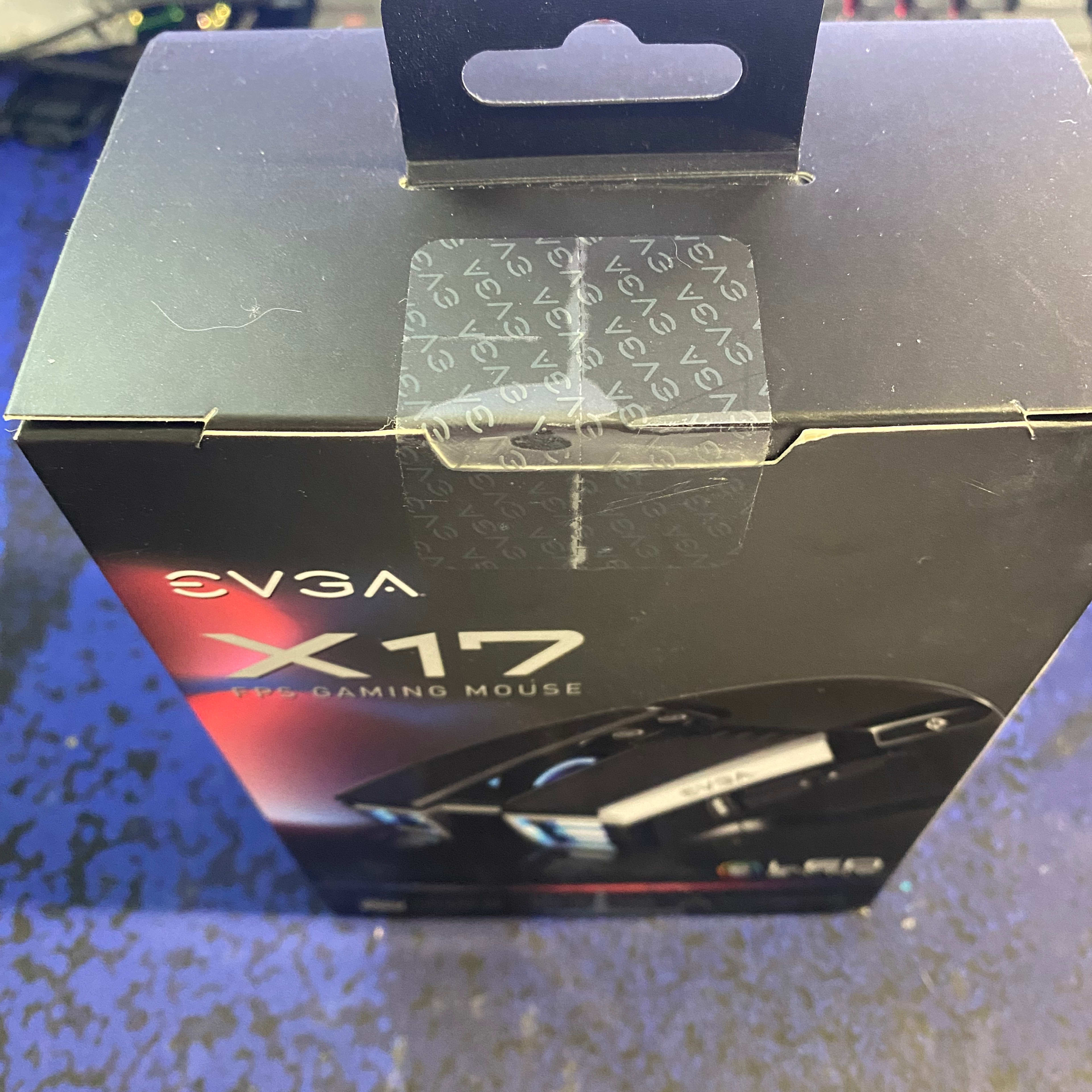 EVGA X17 Gaming Mouse, Wired, Black, Customizable, 16,000 DPI, 5 Profiles, 10 Buttons