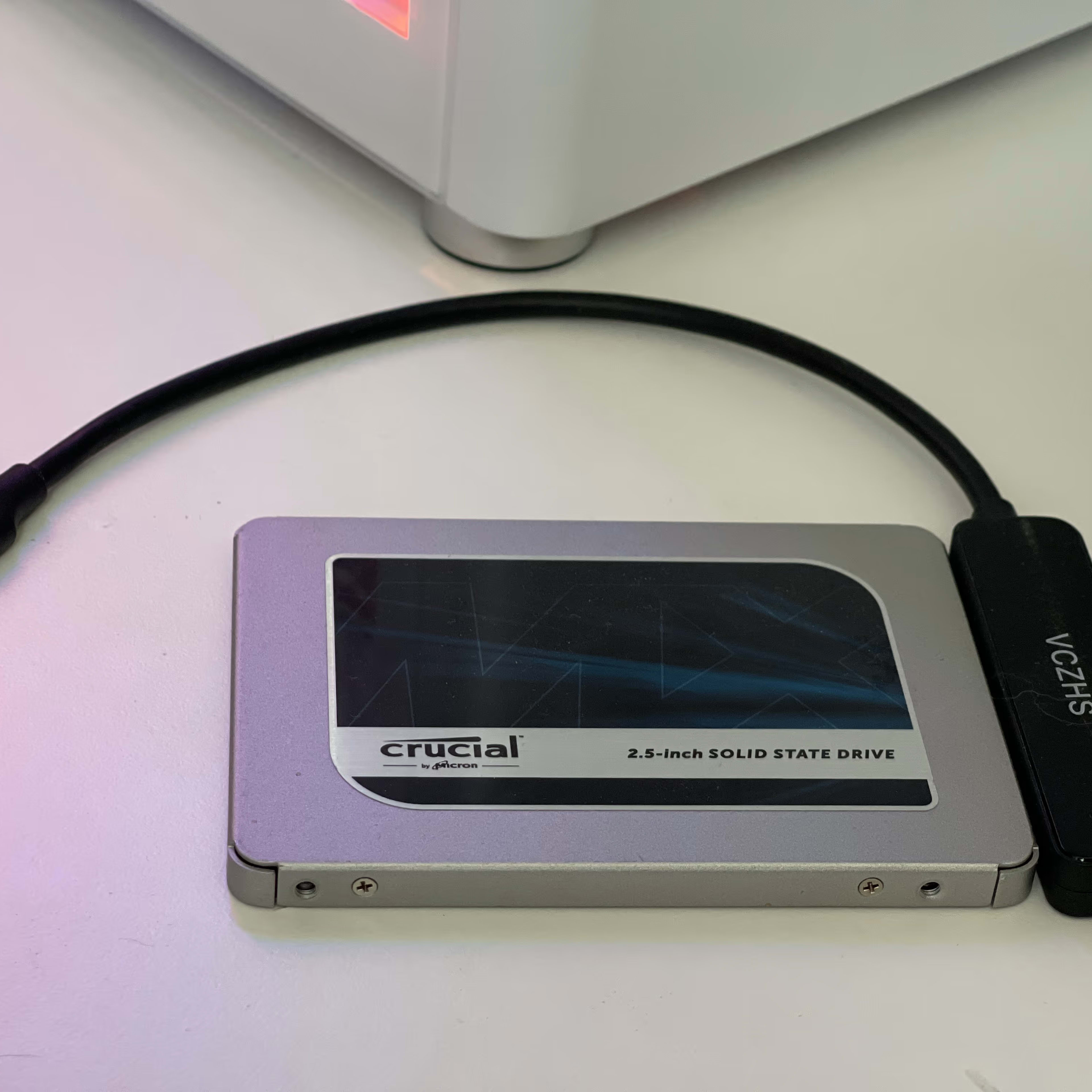 Crucial MX500 1TB SATA SSD with SATA to USB-C Adapter | Jawa