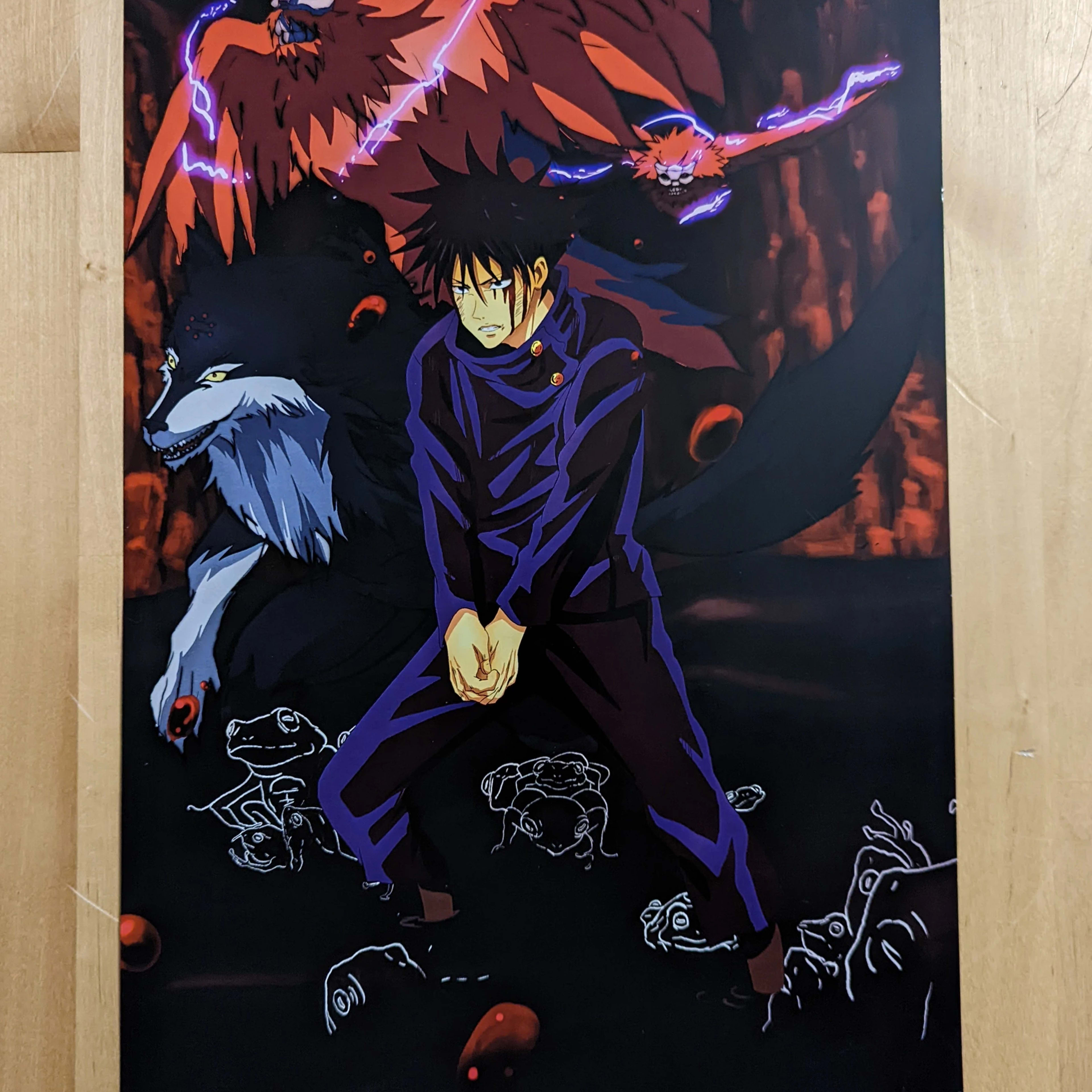 Jujutsu Kaisen Posters (2-pack) by Innerdemoncross | "Chimera Shadow Garden"