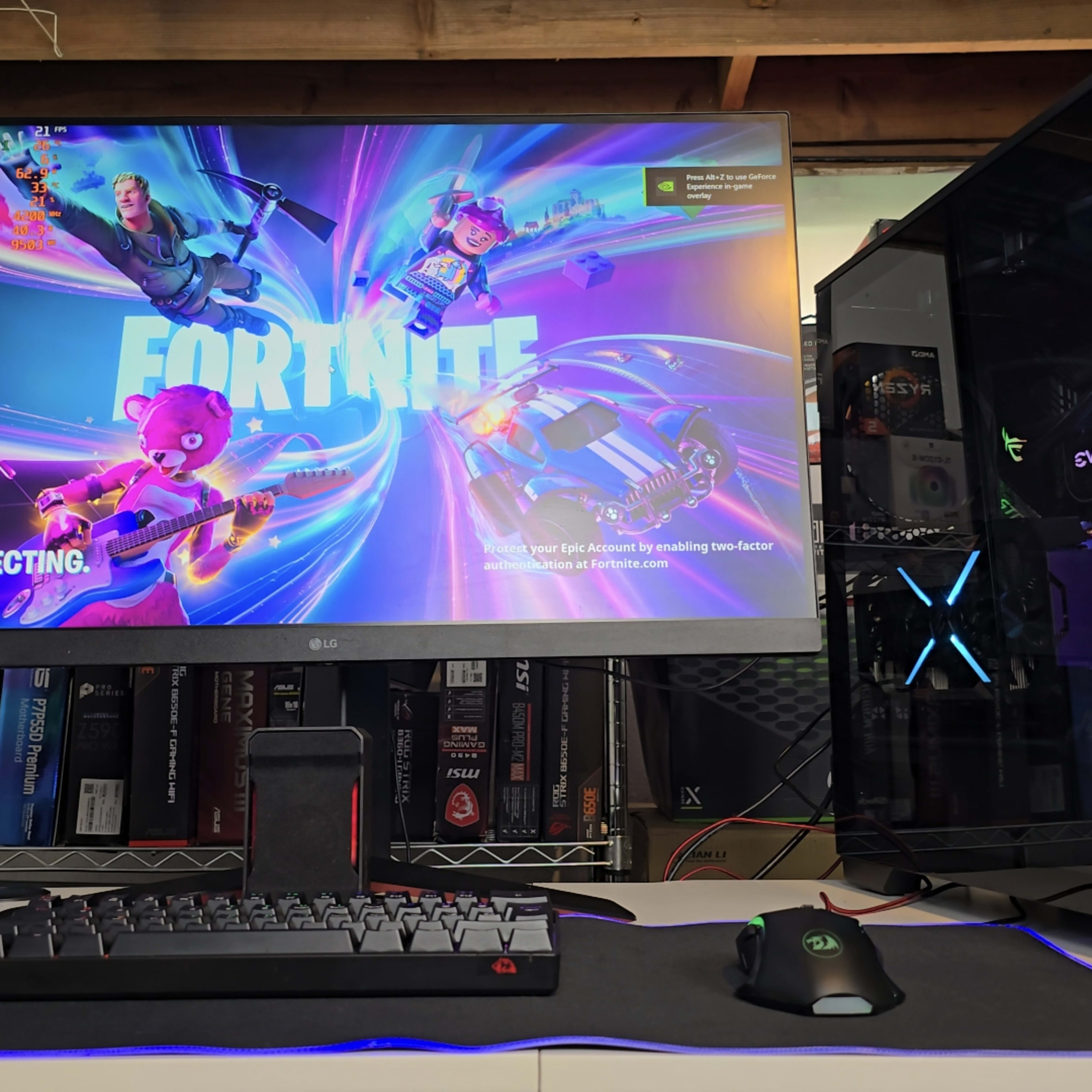 Custom Powerful Gaming PC/300+FPS Fortnite