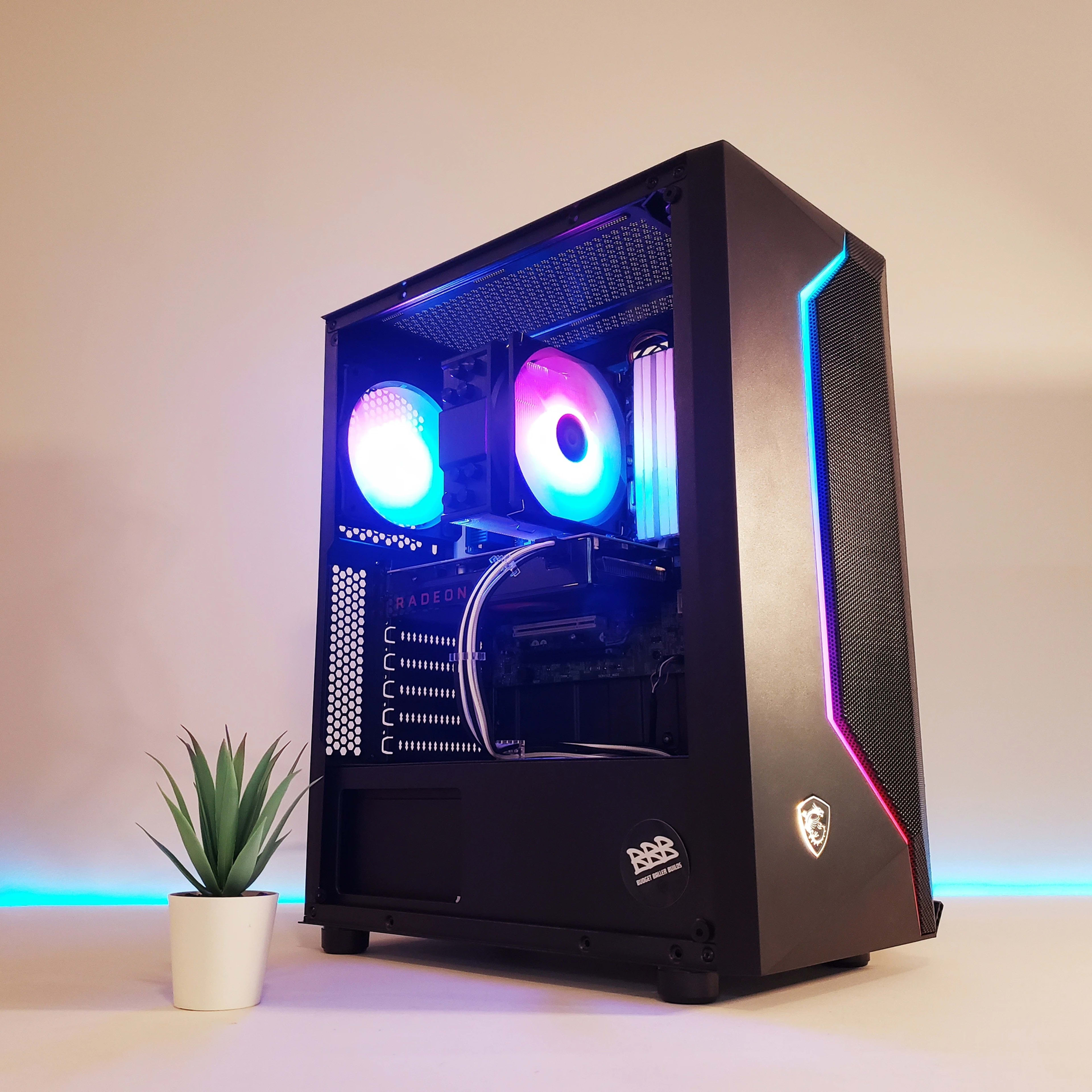 MSI Gaming PC | ⚙️RX580 8GB | Changeable RGB Lighting ✨ |