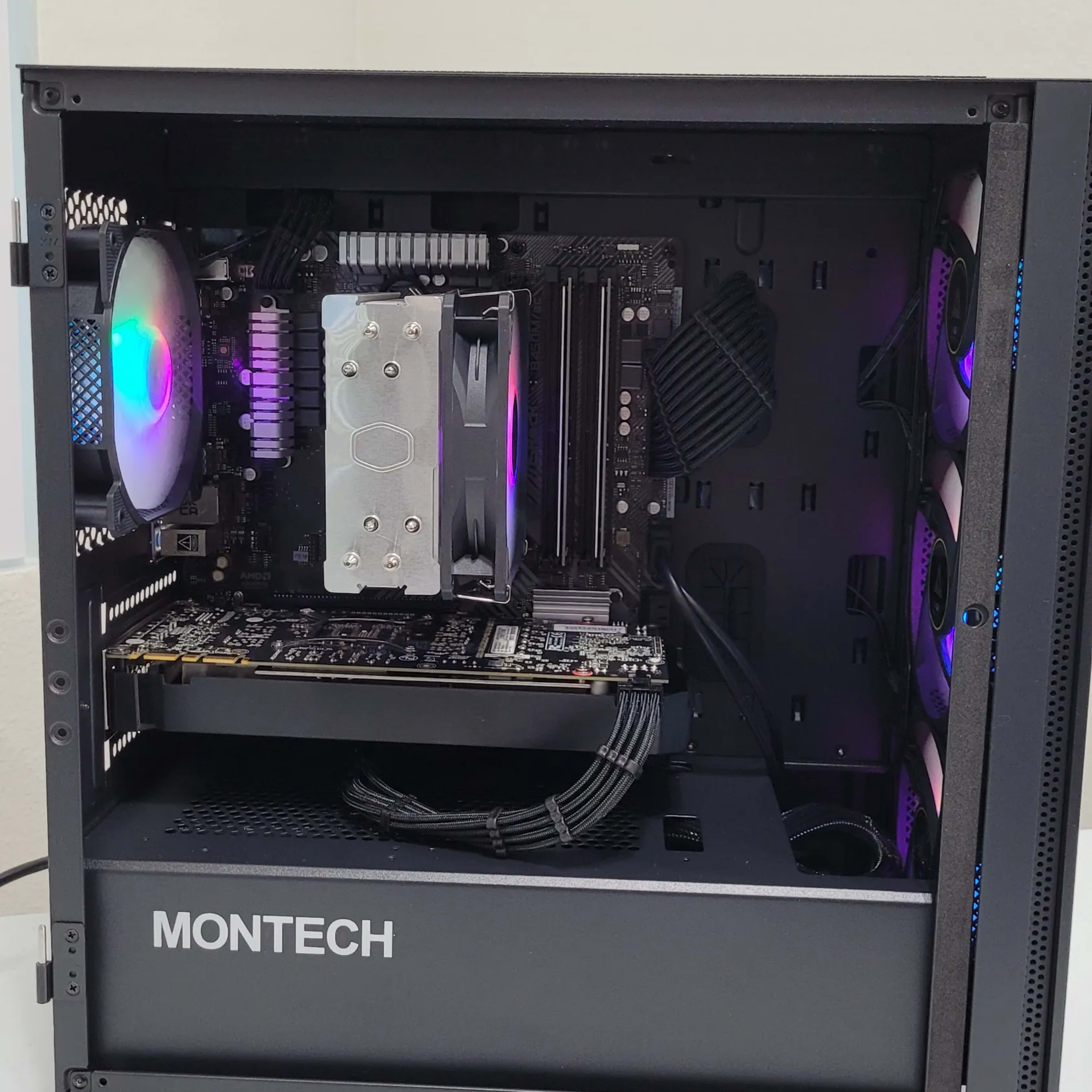 Black Gaming PC (Ryzen 5 2600X + GTX 1070 Ti + 1TB SSD + Black Gaming PC (Ryzen 5 2600X + GTX 1070 Ti + 1TB SSD +