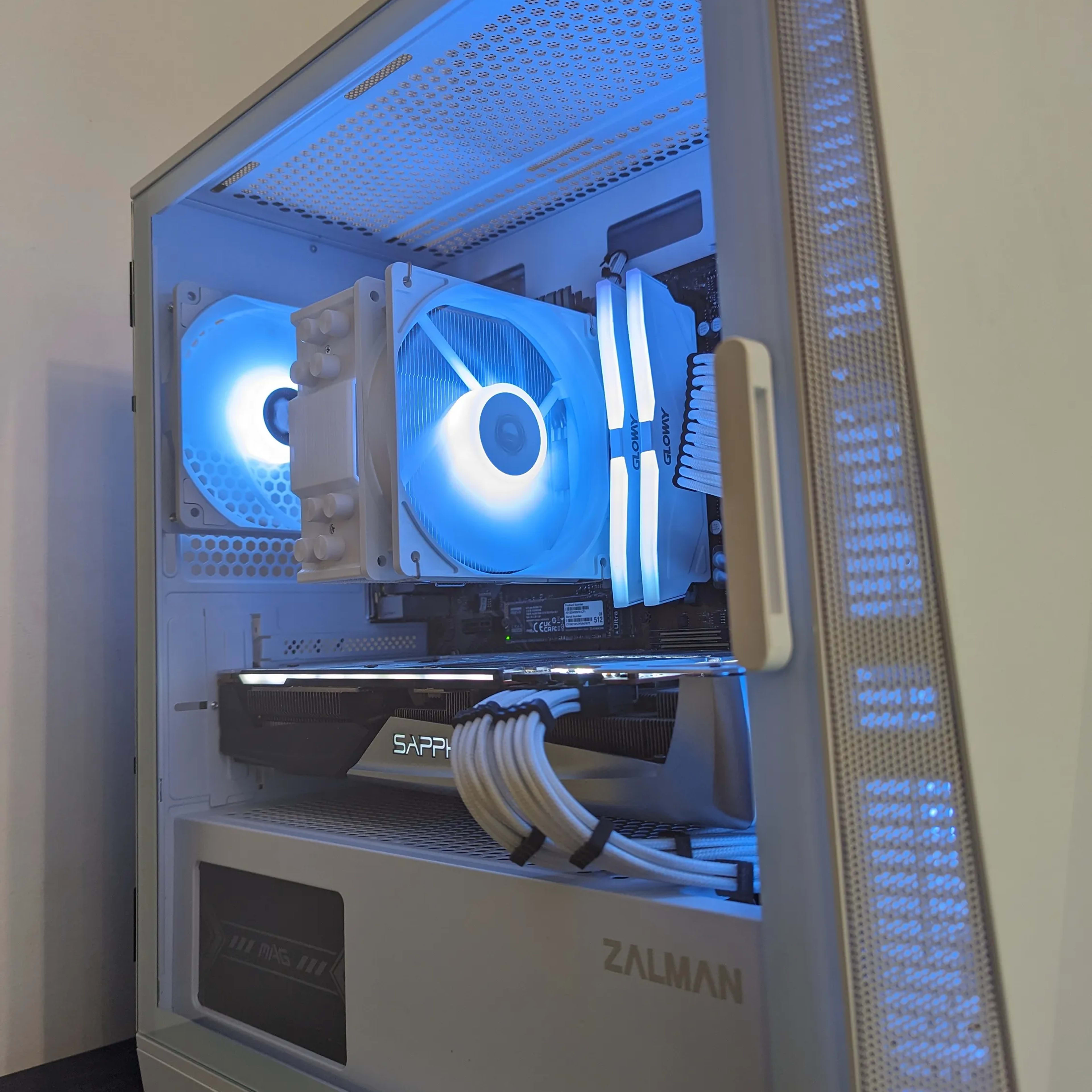White RGB Mid-Range Gaming PC - Rx 5700xt, Ryzen 5 2600x, Micro ATX | Jawa White RGB Mid-Range Gaming PC - Rx 5700xt, Ryzen 5 2600x, Micro ATX | Jawa