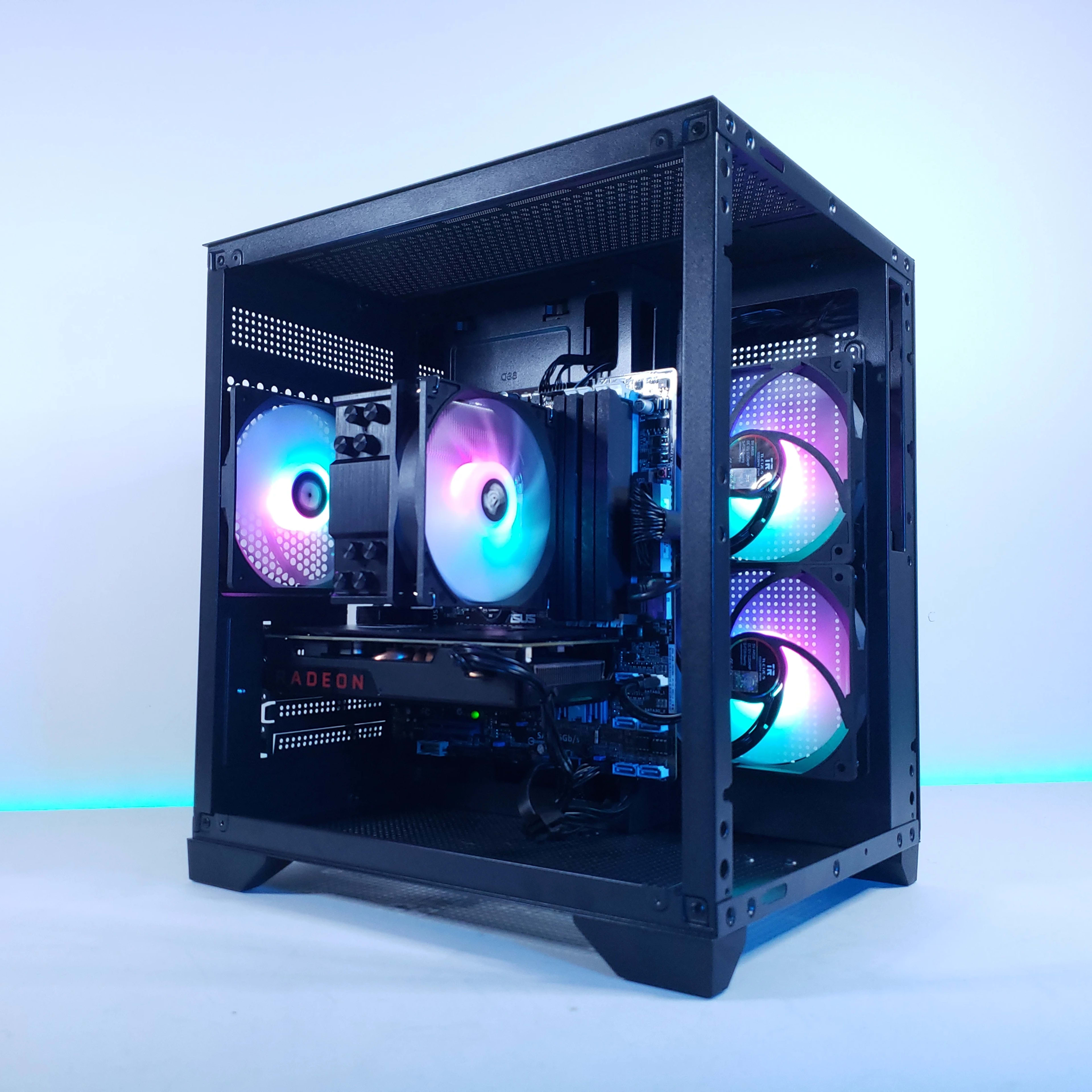 i7 Baller Gaming PC Black | ⚙️RX580 | Brand New ✨ |