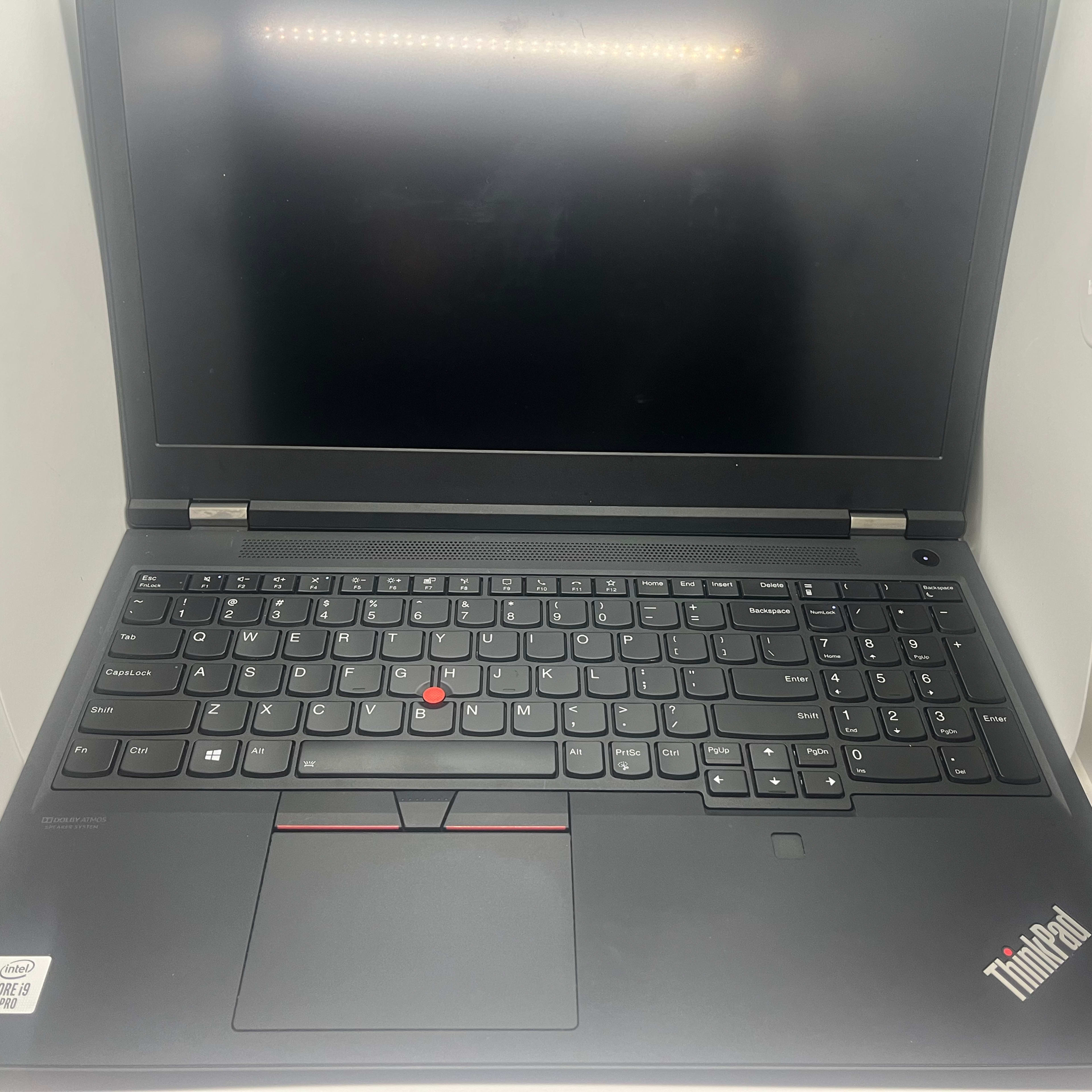 Thinkpad i9- 10885H RTX 2080