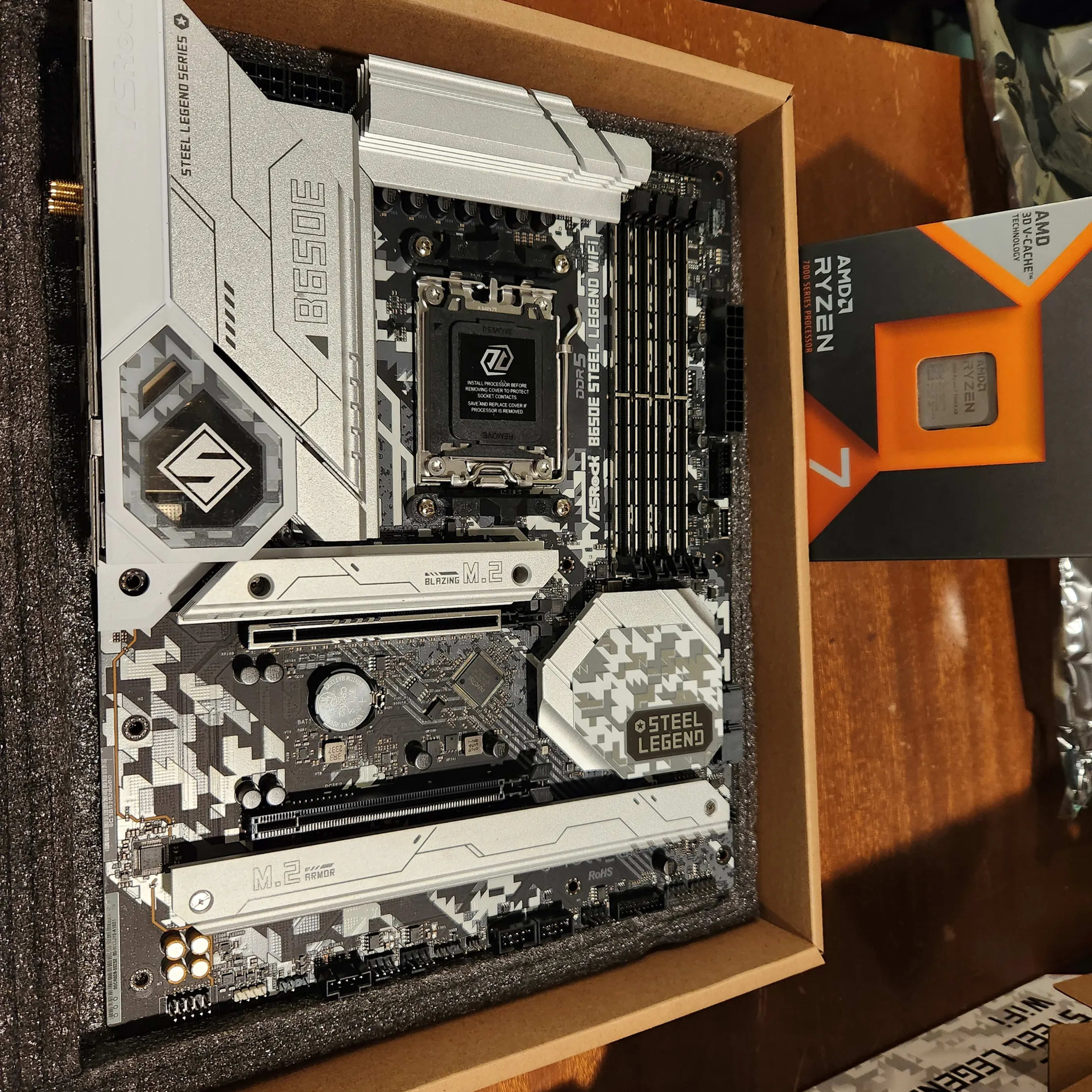 7800x3D + Asrock B650E Steel Legend Wifi | Jawa 7800x3D + Asrock B650E Steel Legend Wifi | Jawa