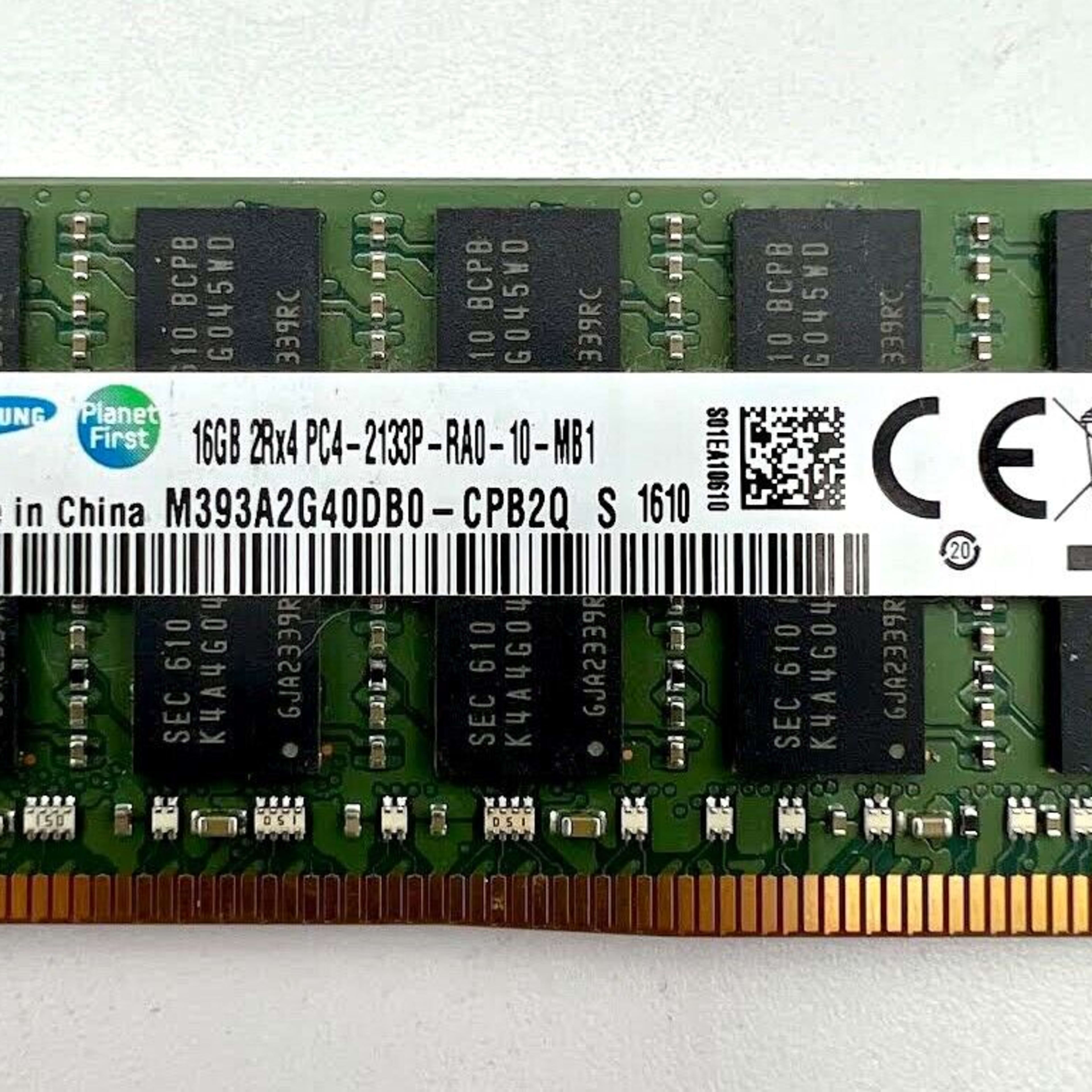 SALE! Samsung 16GB 1x16GB RAM PC4-17000 DDR4-2133P SDRAM SERVER M393A2G40DB0-CPB2Q