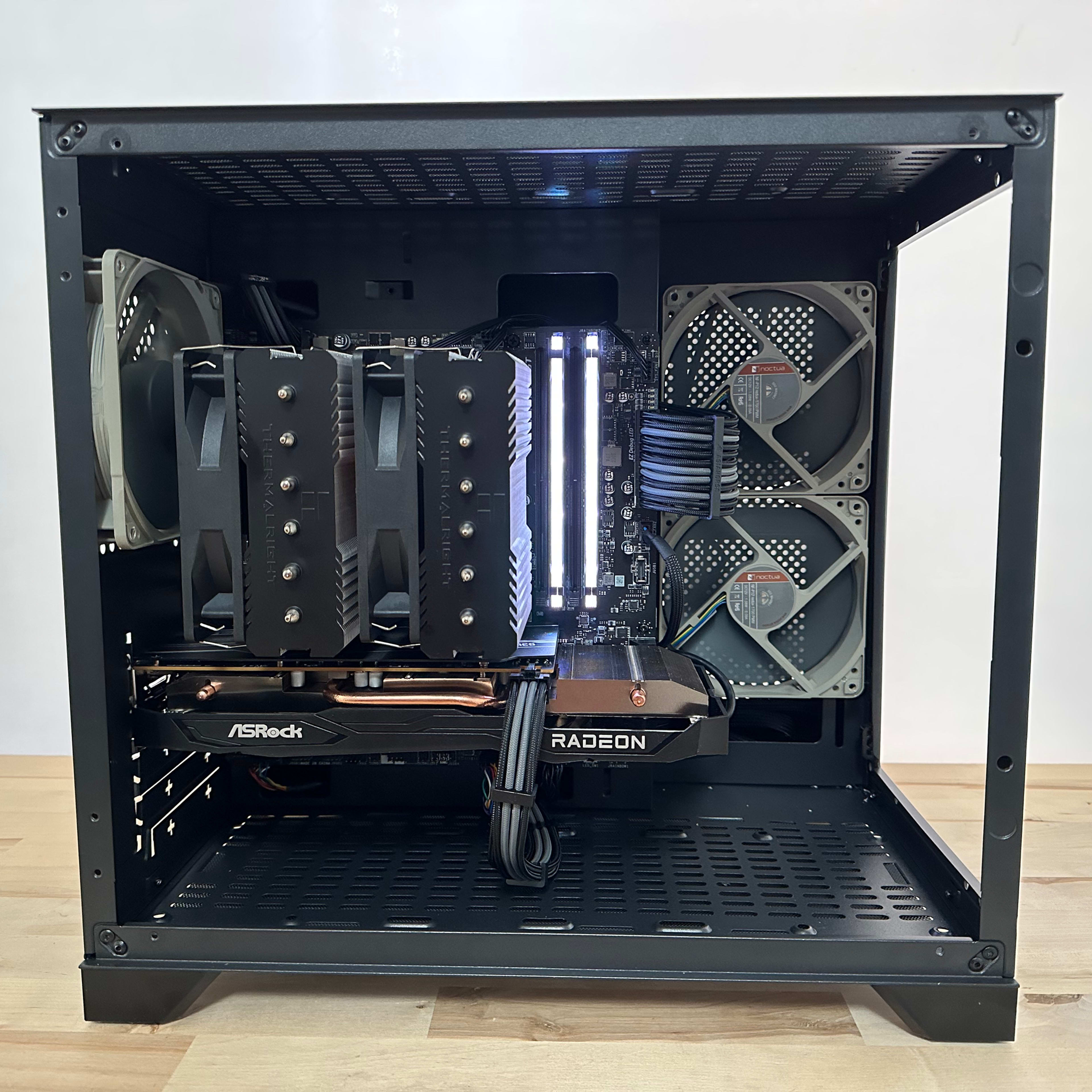 Gunmetal Grey Mid-Range PC (AMD Ryzen 5 5600X | Radeon RX 6650 XT 