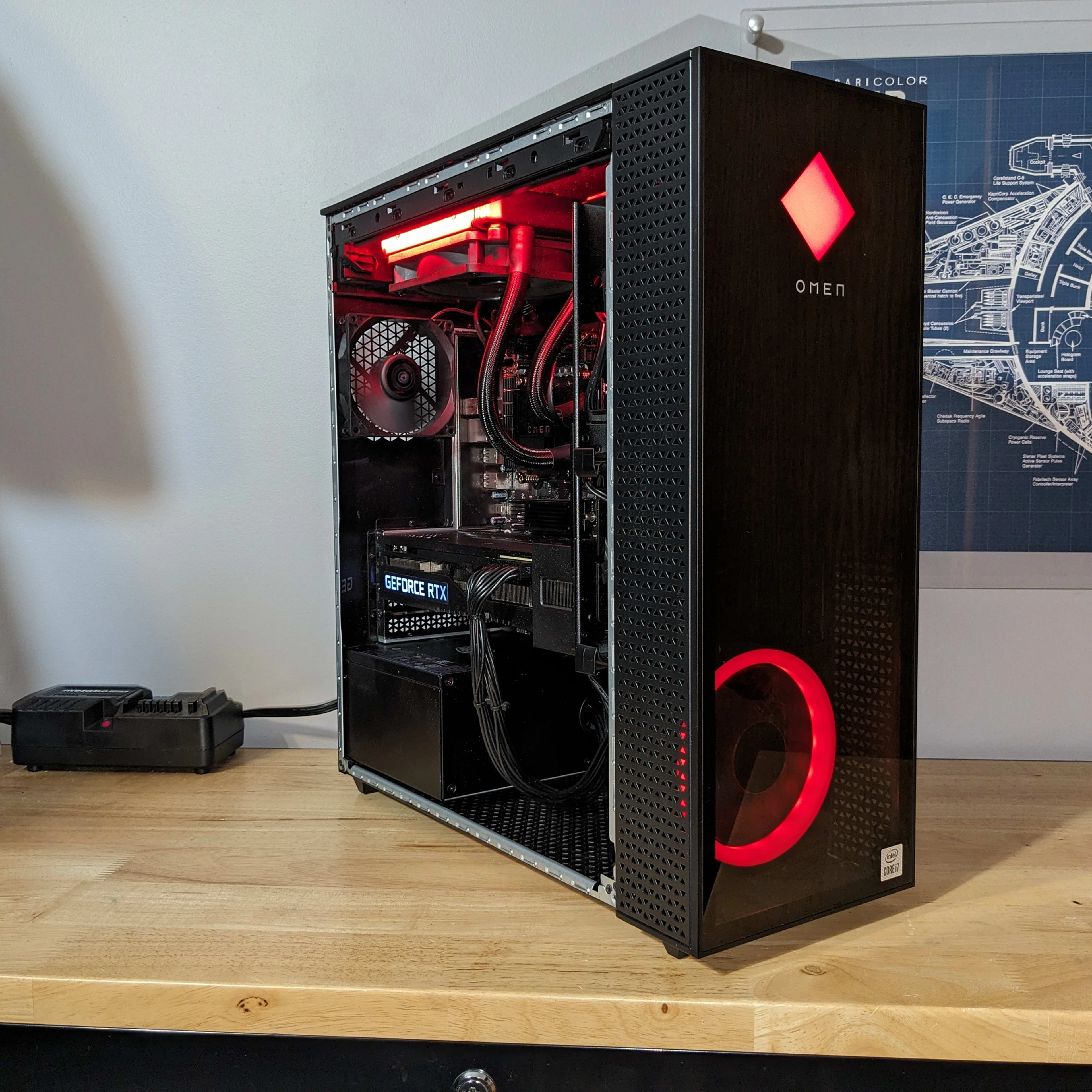 Omen Gaming Desktop - RTX 3080 10GB, i7 10700KF, 32GB RAM, 1TB NVME SSD