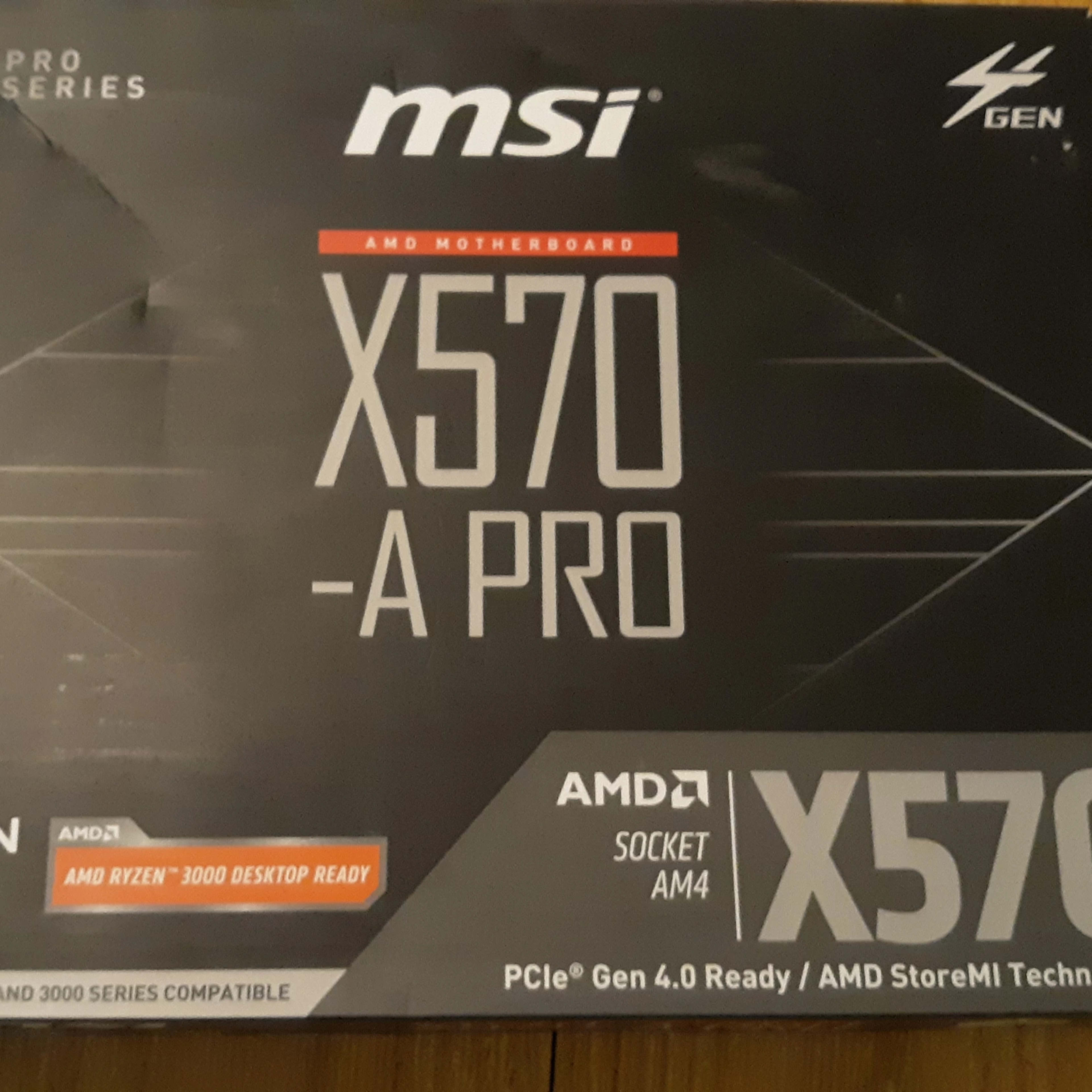 MSi X570-A PRO ATX Socket AM4