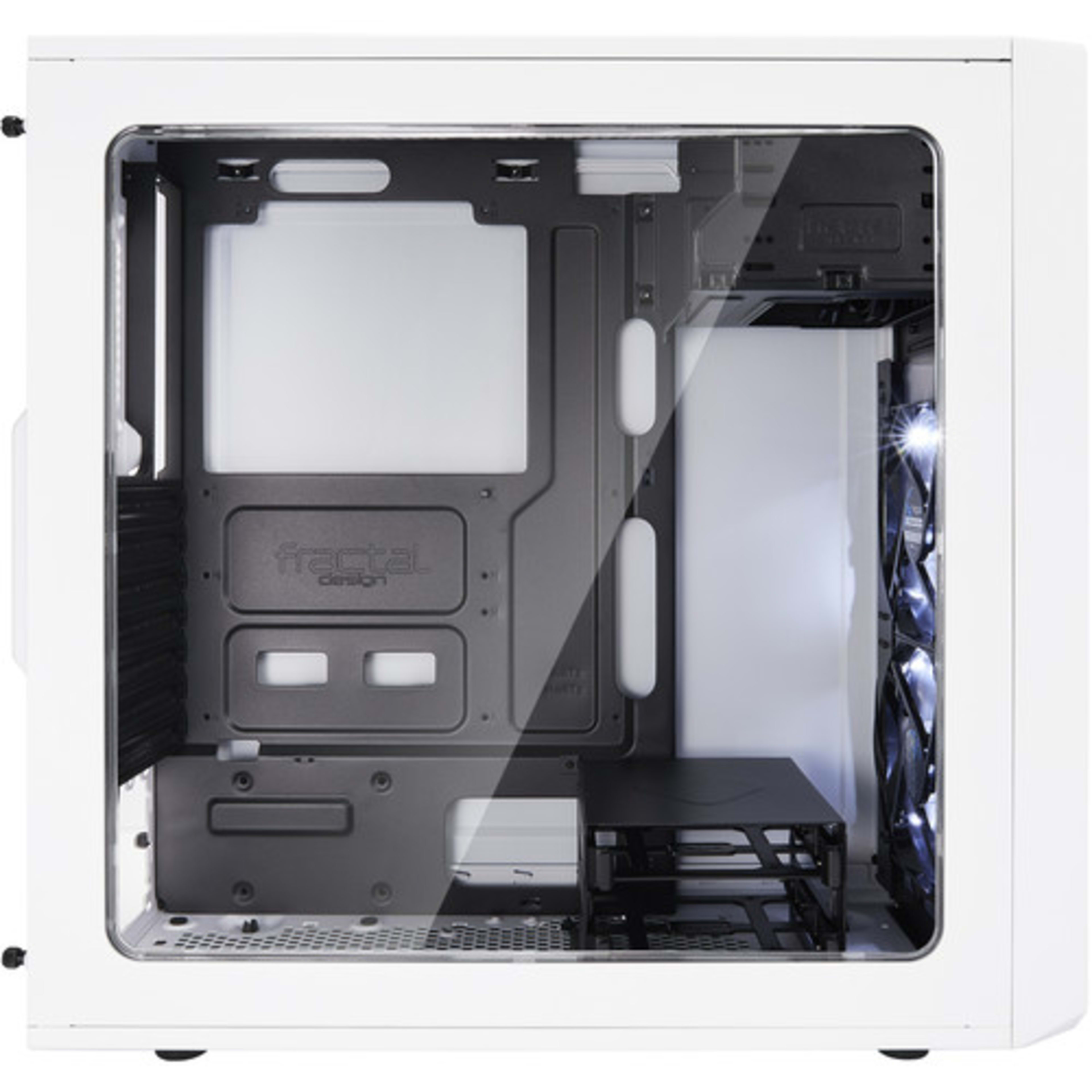 Fractal Design Focus G Mid-Tower Case (White) + Corsair 850 Watt Power Supply