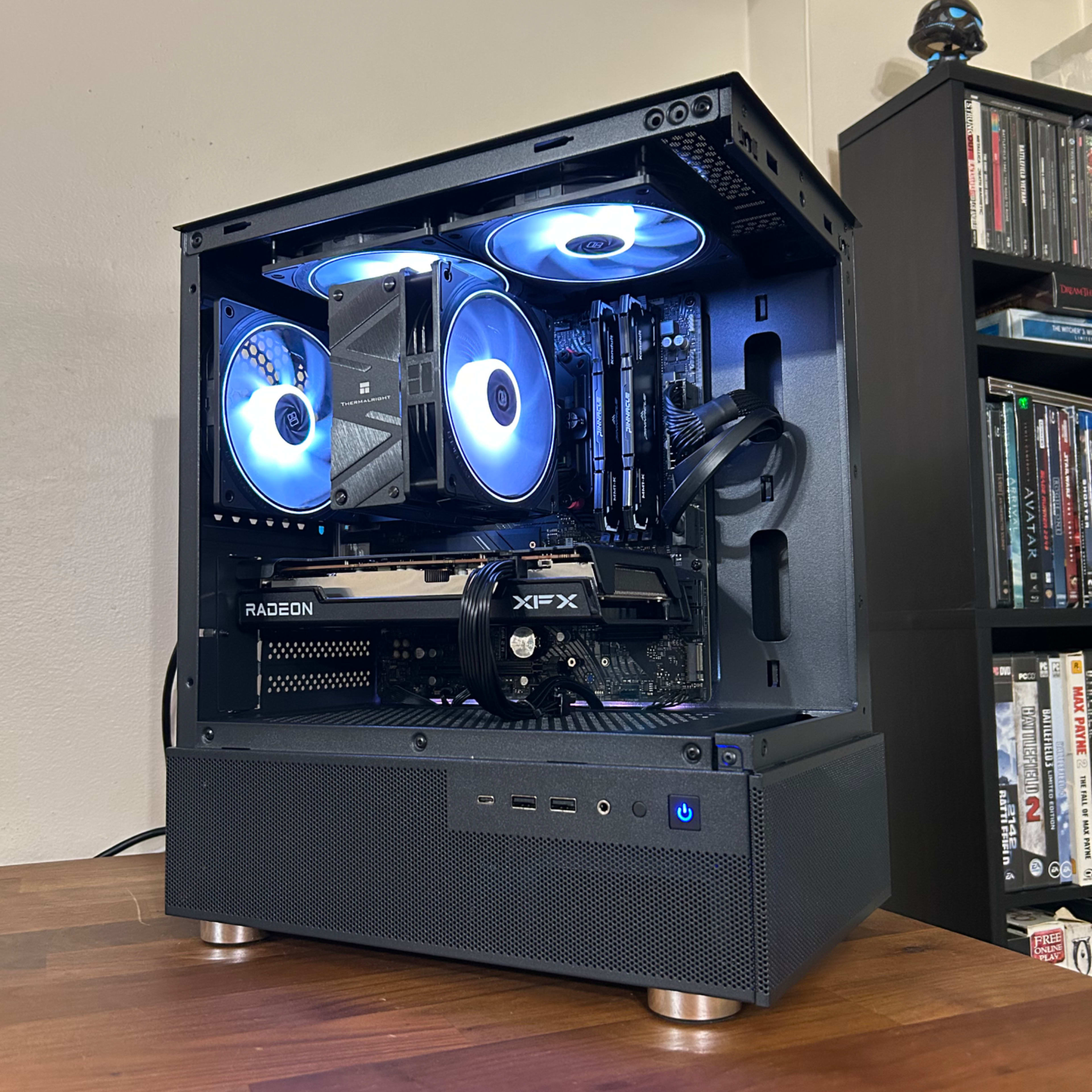RX 6650 XT 8GB | Ryzen 5 5500 | 1TB SSD | WI-FI | The Dark RX 6650 XT 8GB | Ryzen 5 5500 | 1TB SSD | WI-FI | The Dark