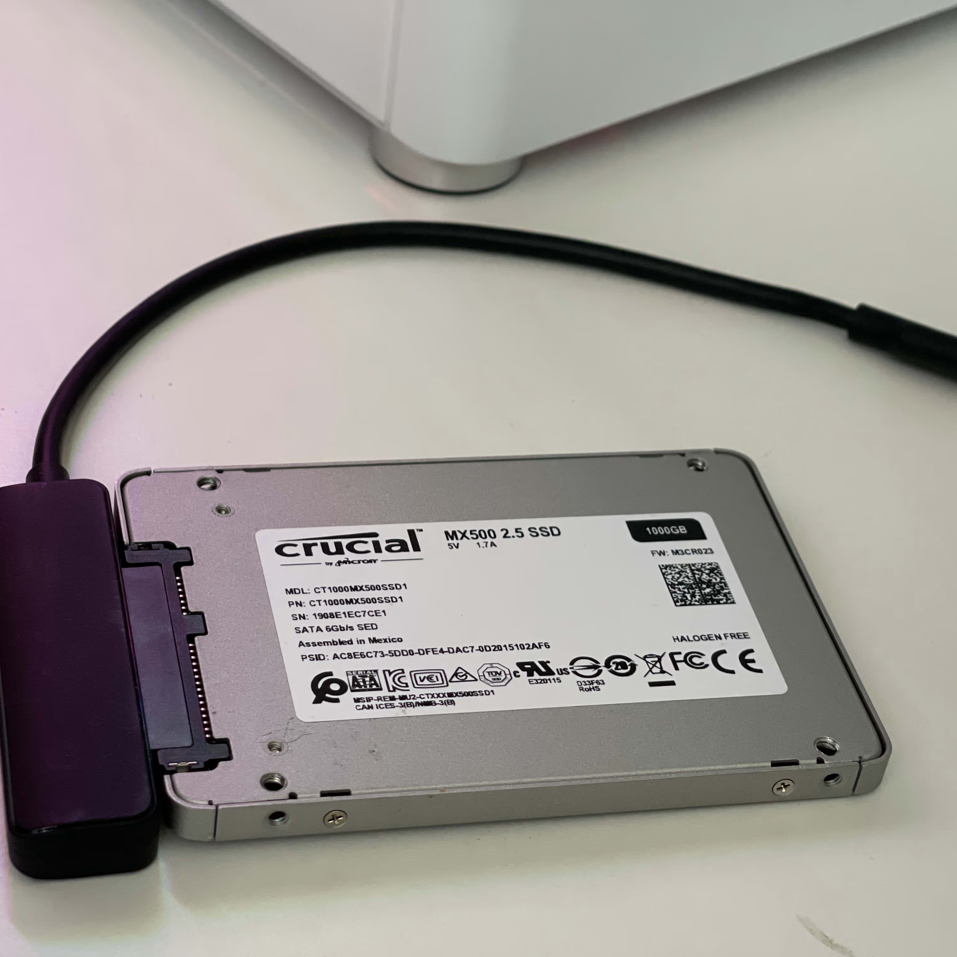 Crucial MX500 SATA III - Disque SSD Crucial 