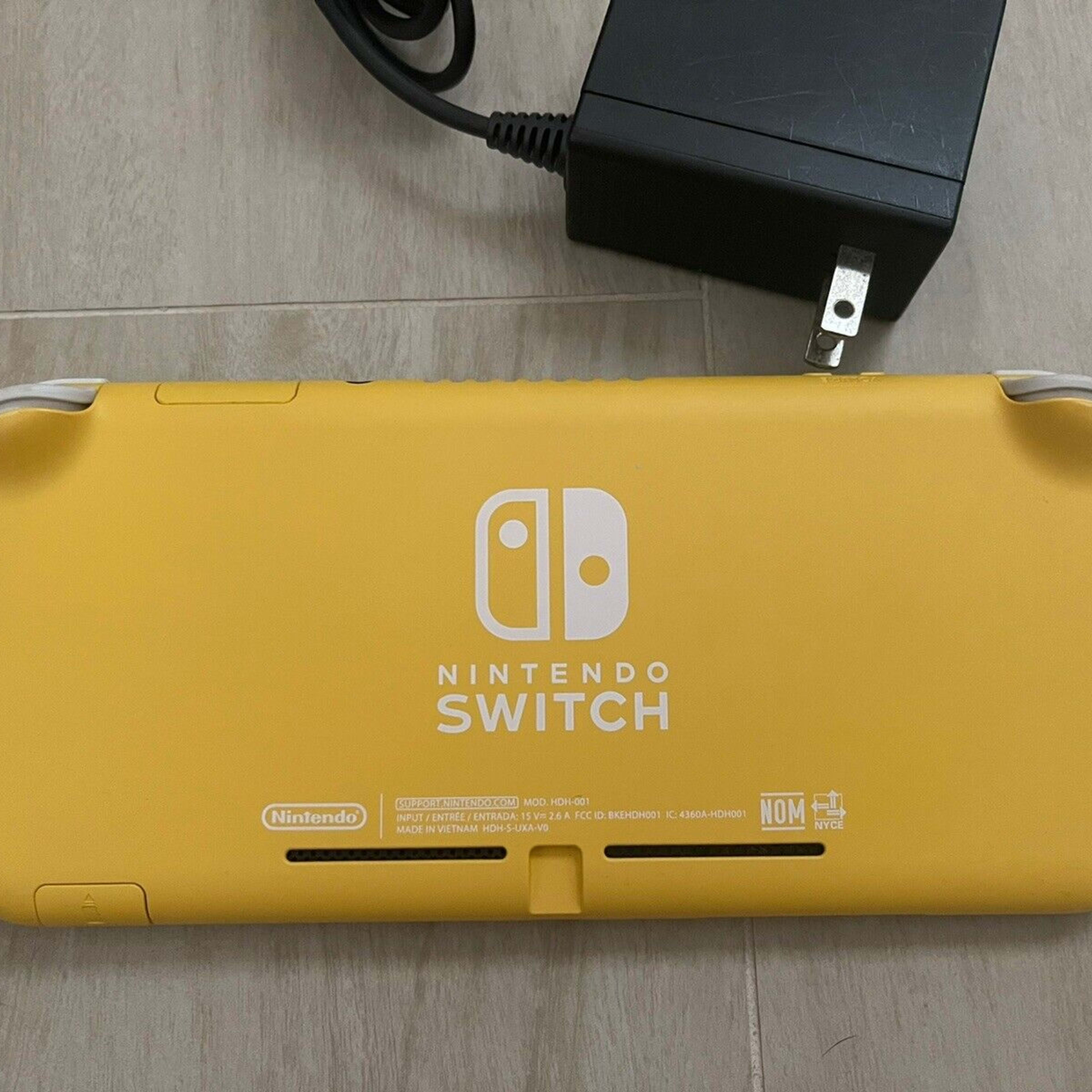 Nintendo Switch Lite Handheld Console - Yellow