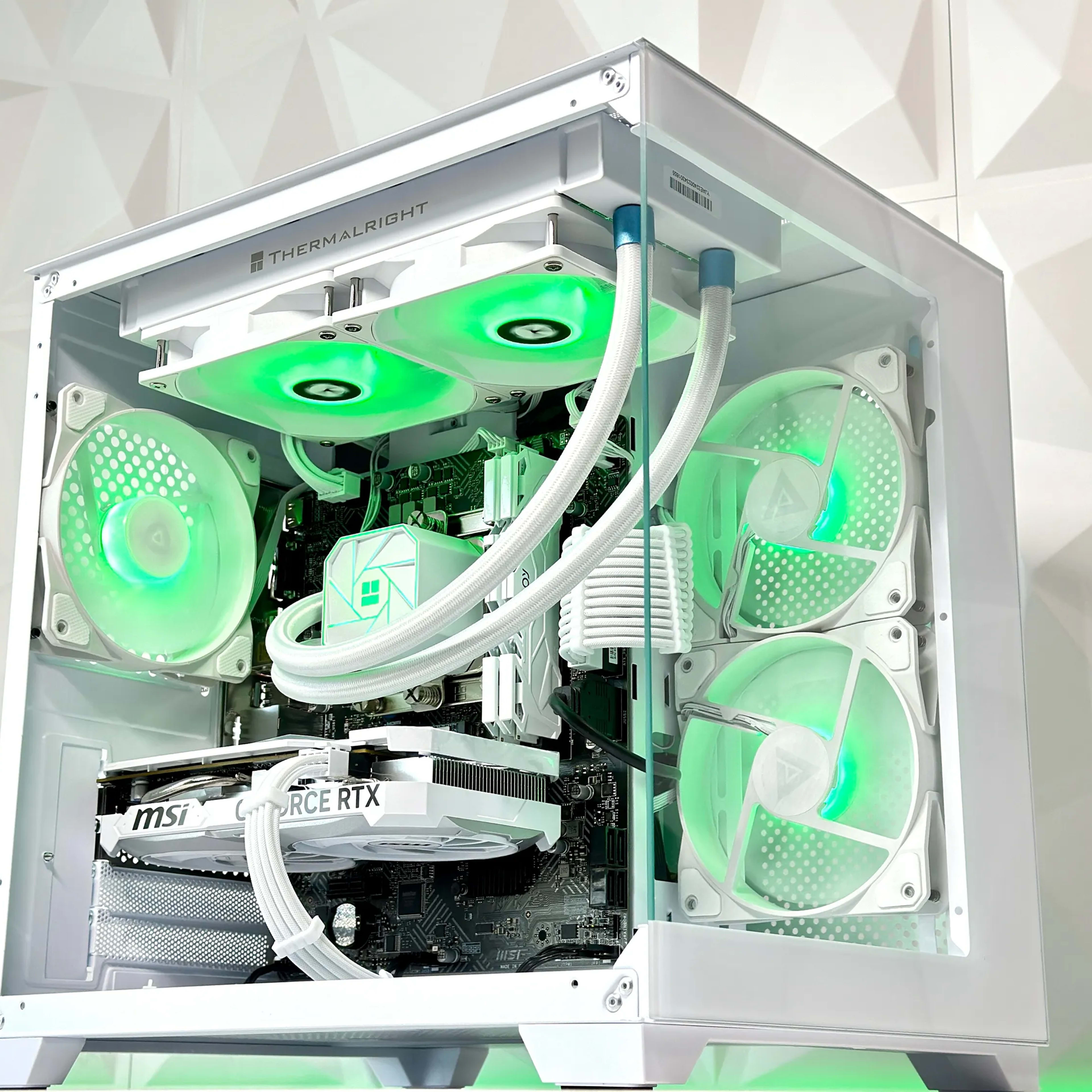 Liquid Cooled Gaming PC❄️Nvidia RTX 4060 8GB❄️Intel 13100F❄️16GB DDR4❄️1TB NVME