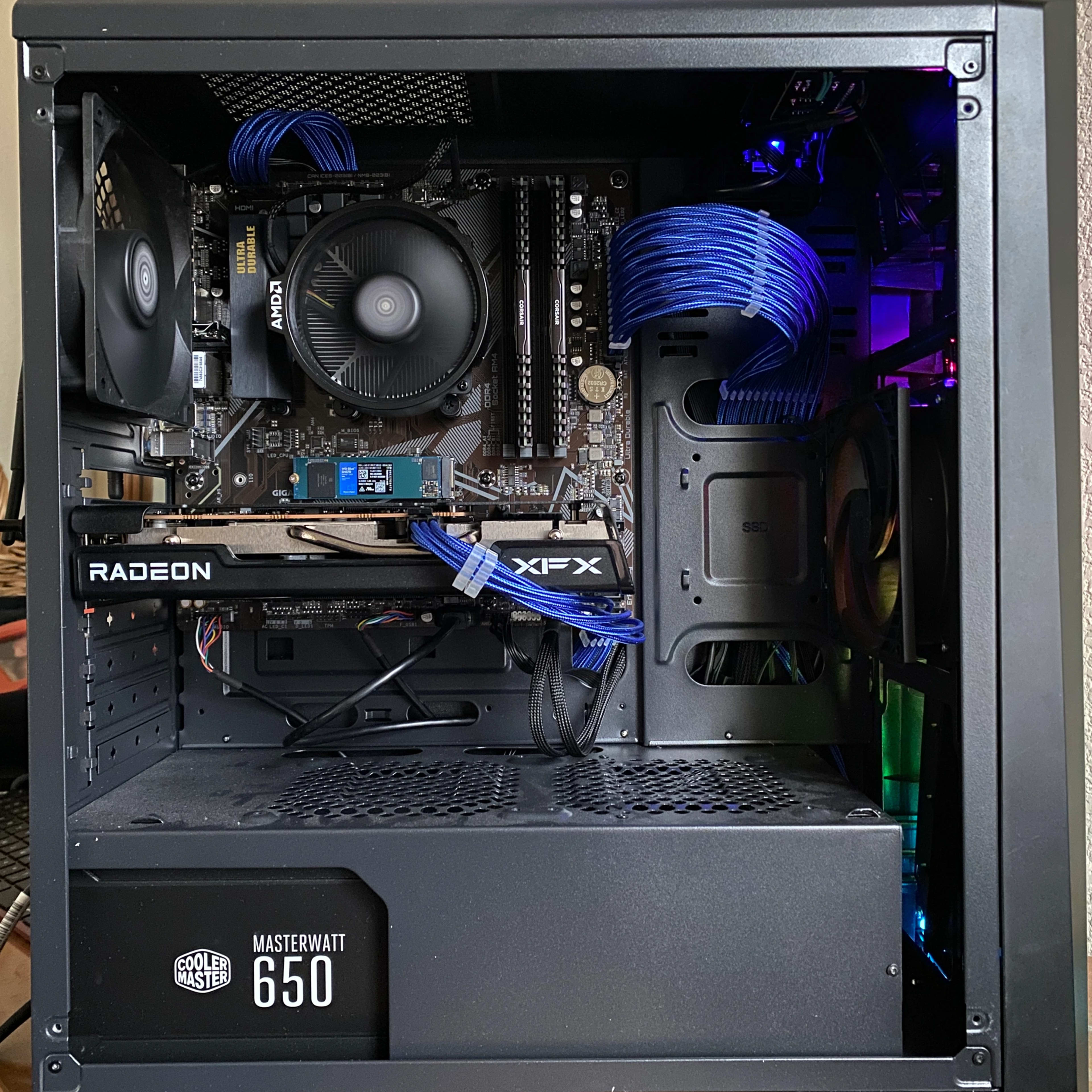 AMD Ryzen 5 5500, 16GB RAM, 1TB NVME, 6500XT