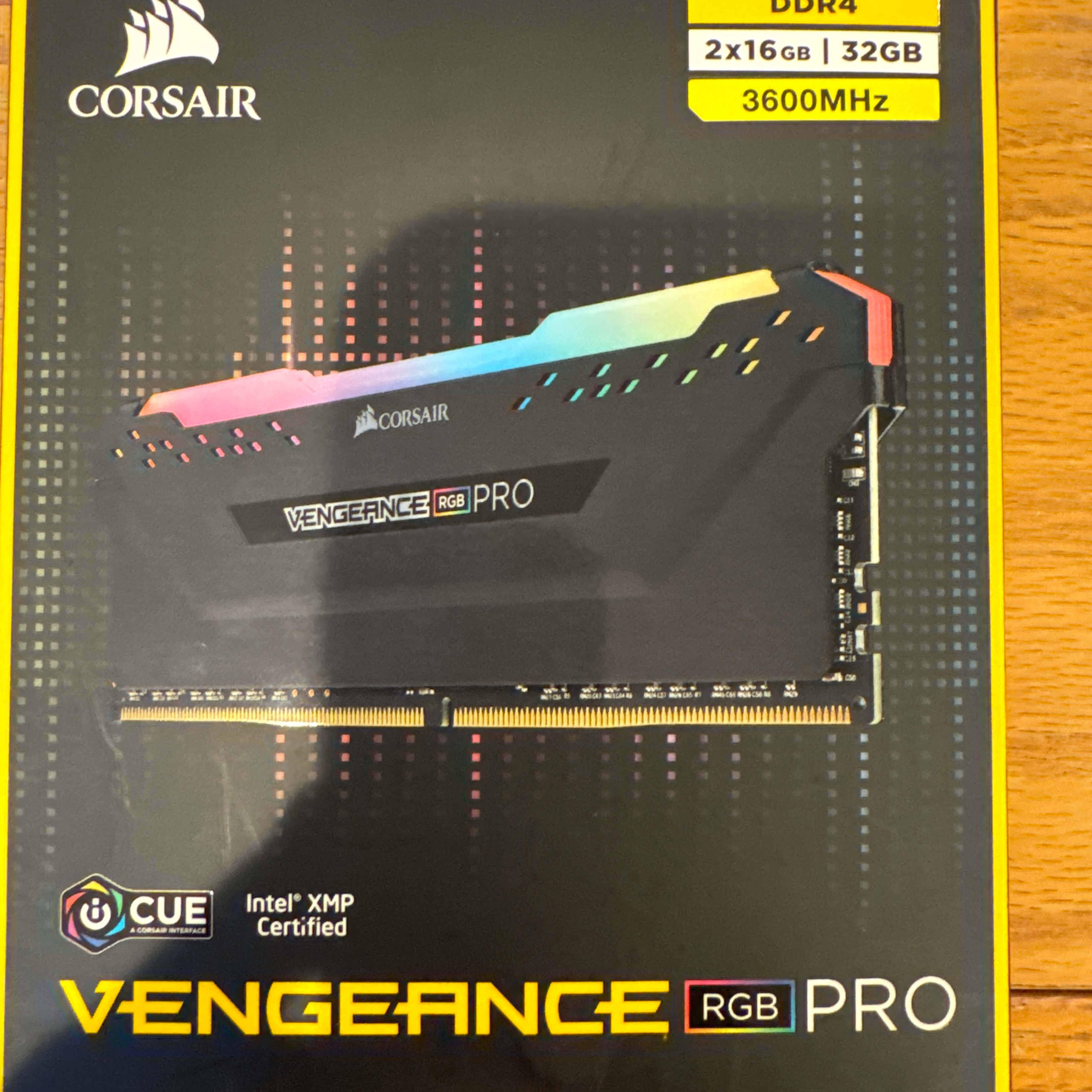 Corsair Vengeance RGB Pro DDR4 3600MHz 32GB (2x16GB)