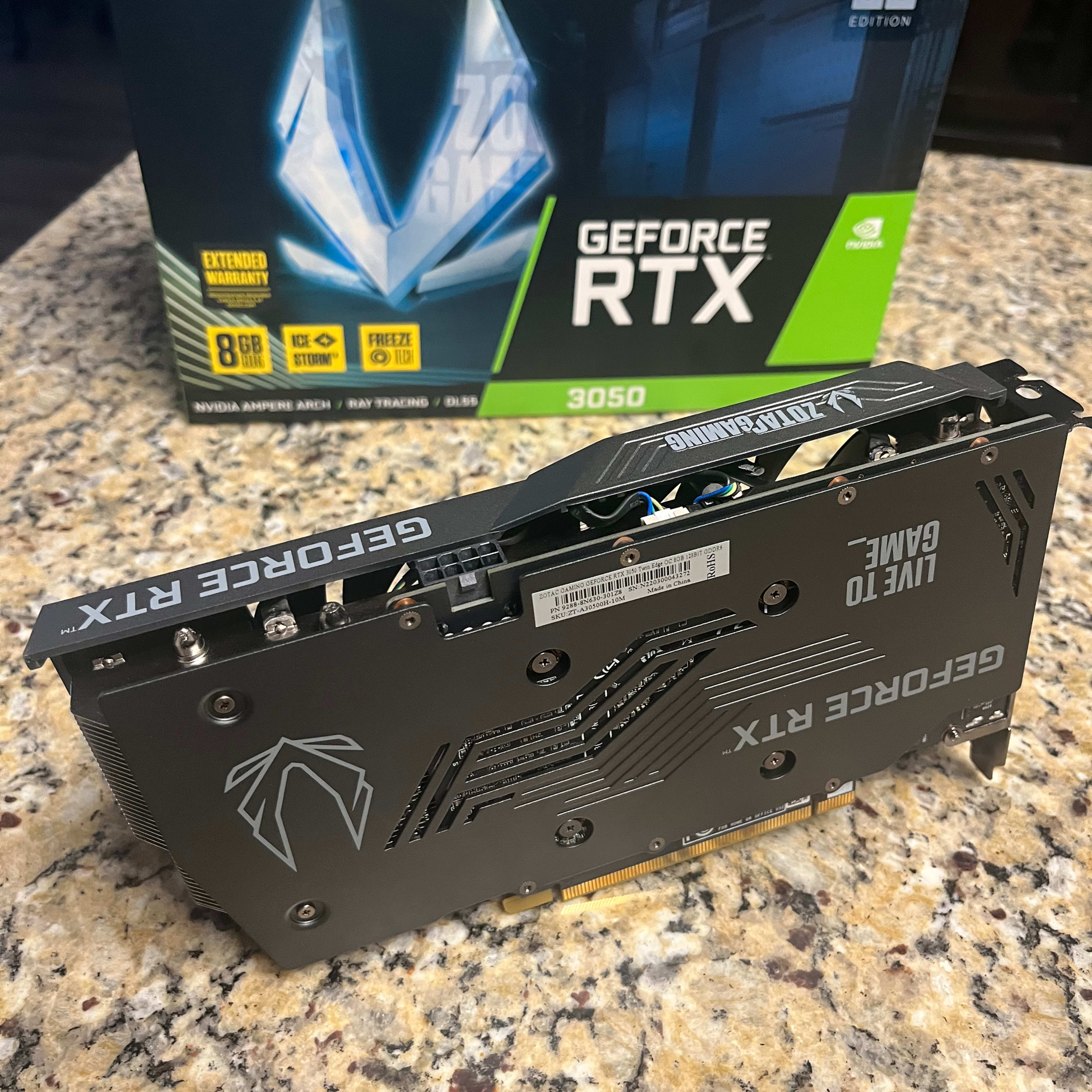 ZOTAC GAMING GeForce RTX 3050 Twin Edge OC