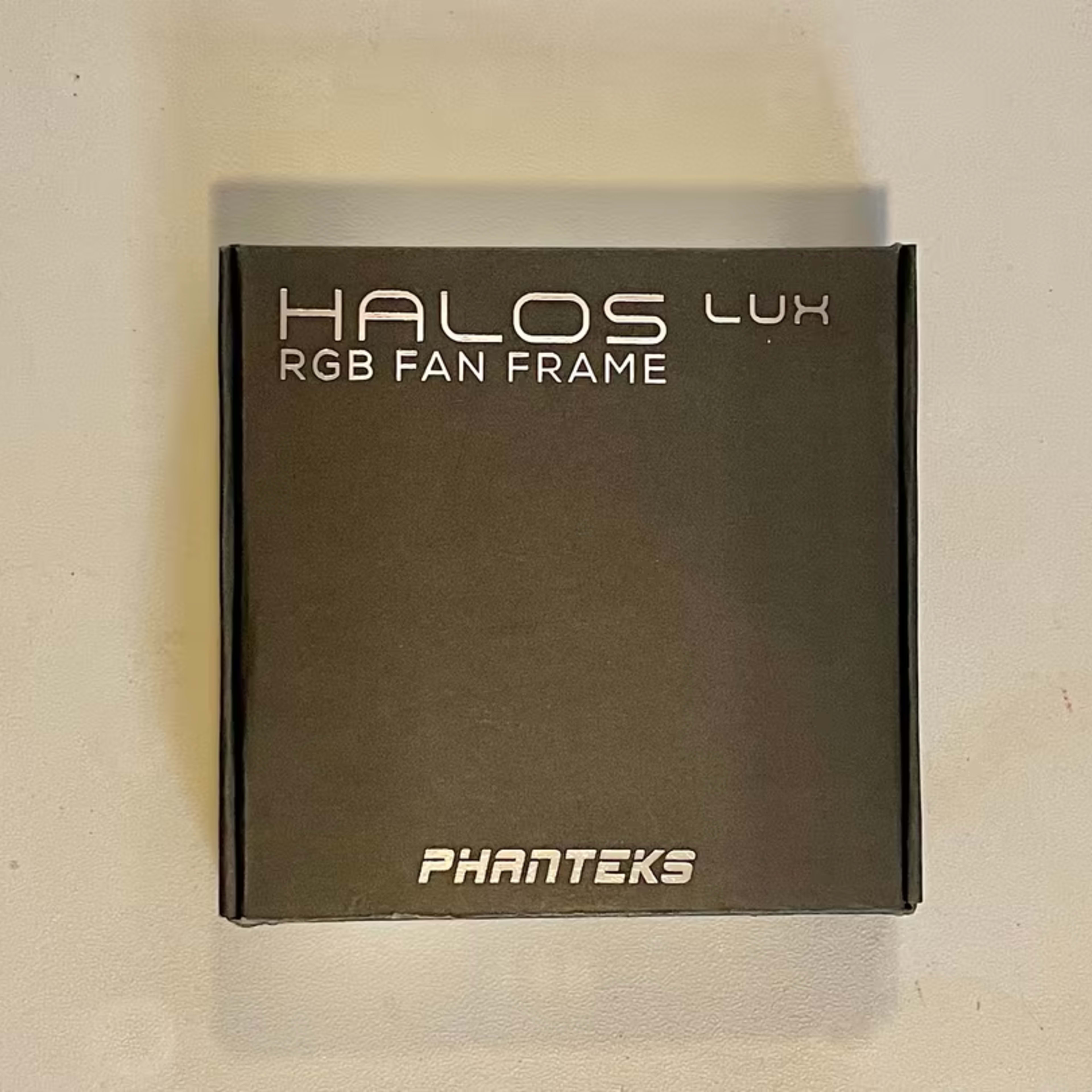 Phanteks Halos Lux Digital LED 120mm Fan Frame Alum, Black (Used, Like New)