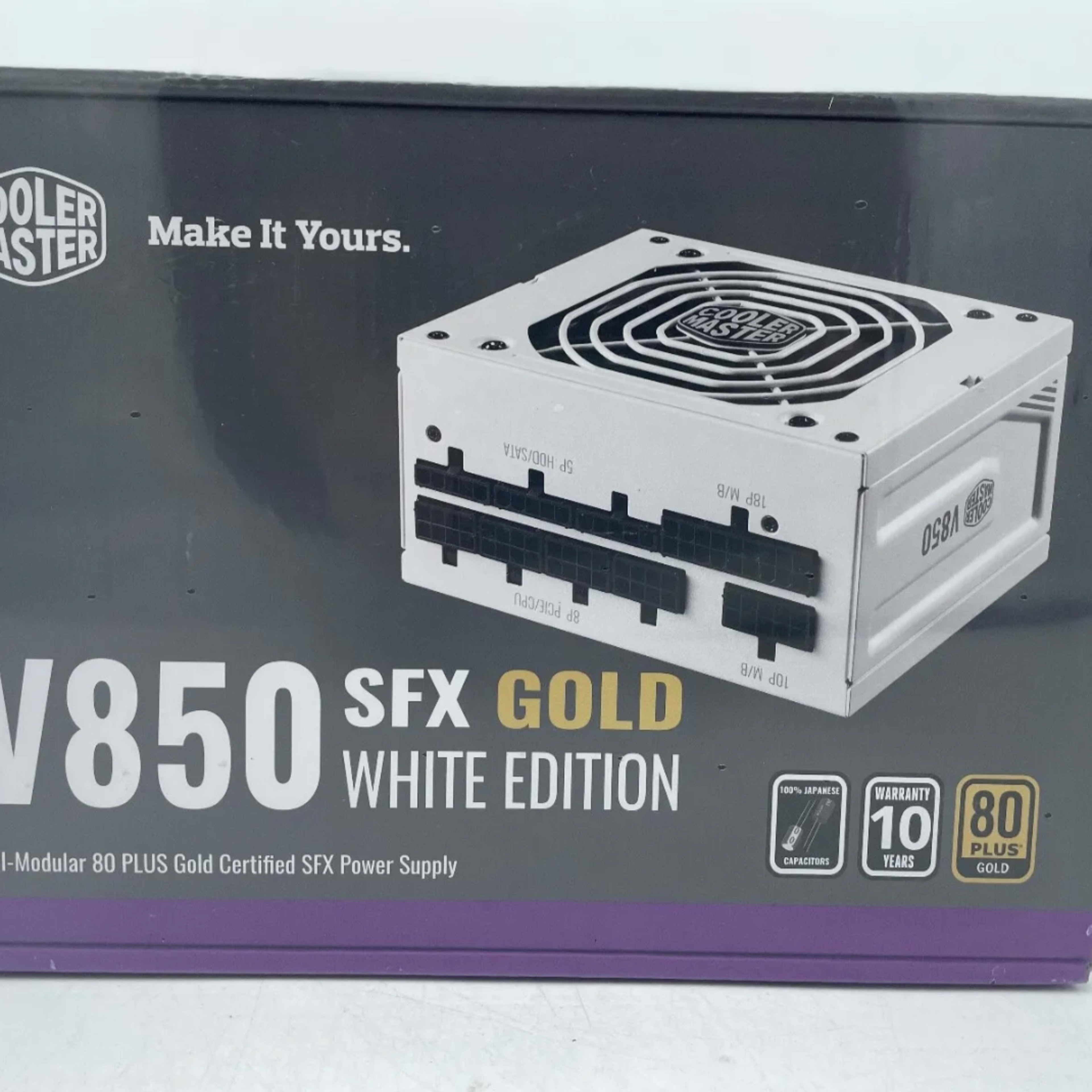 V850 SFX Gold White Edition Full-Modular ATX PSU