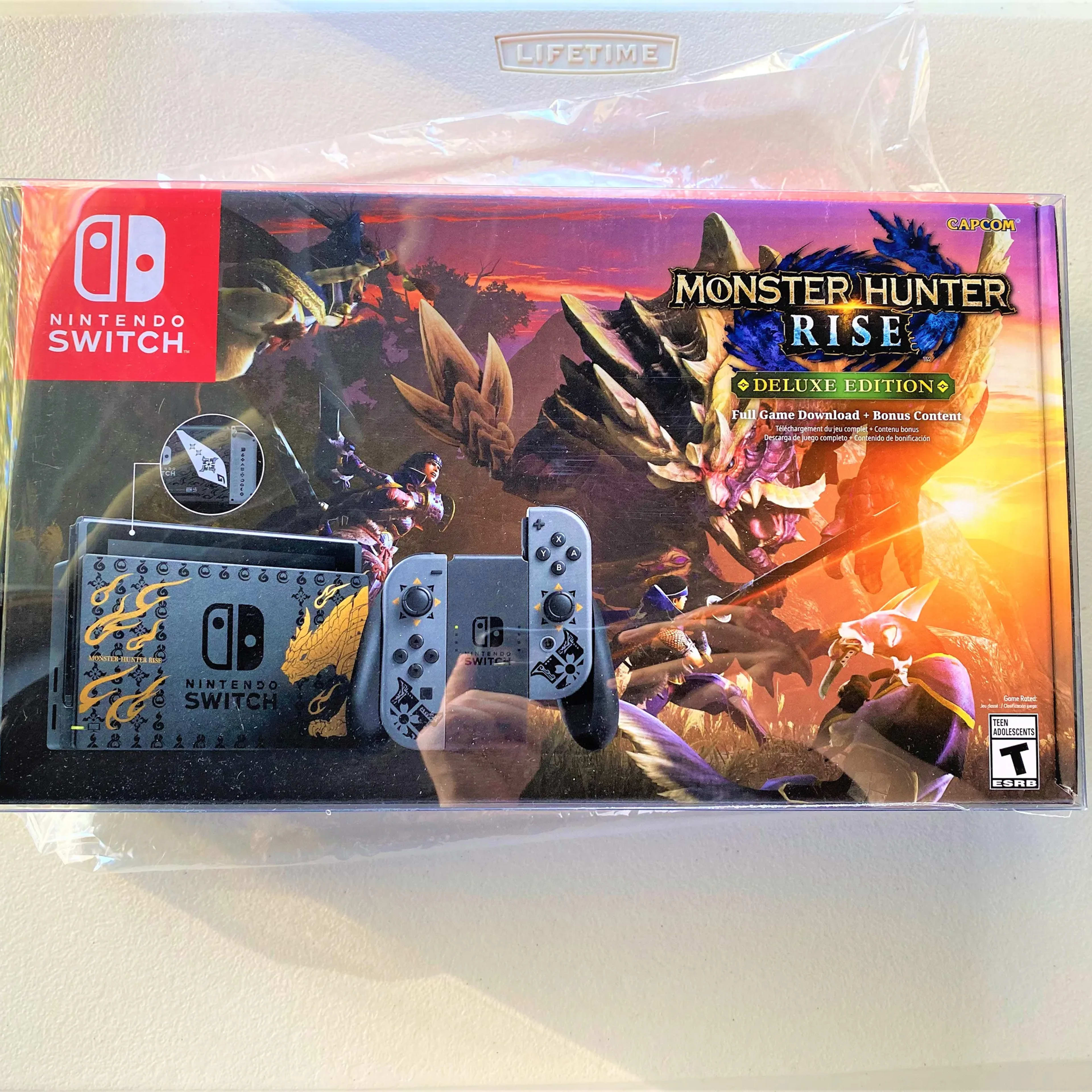 Nintendo Switch Monster Hunter Rise Console Edition | Jawa Nintendo Switch Monster Hunter Rise Console Edition | Jawa
